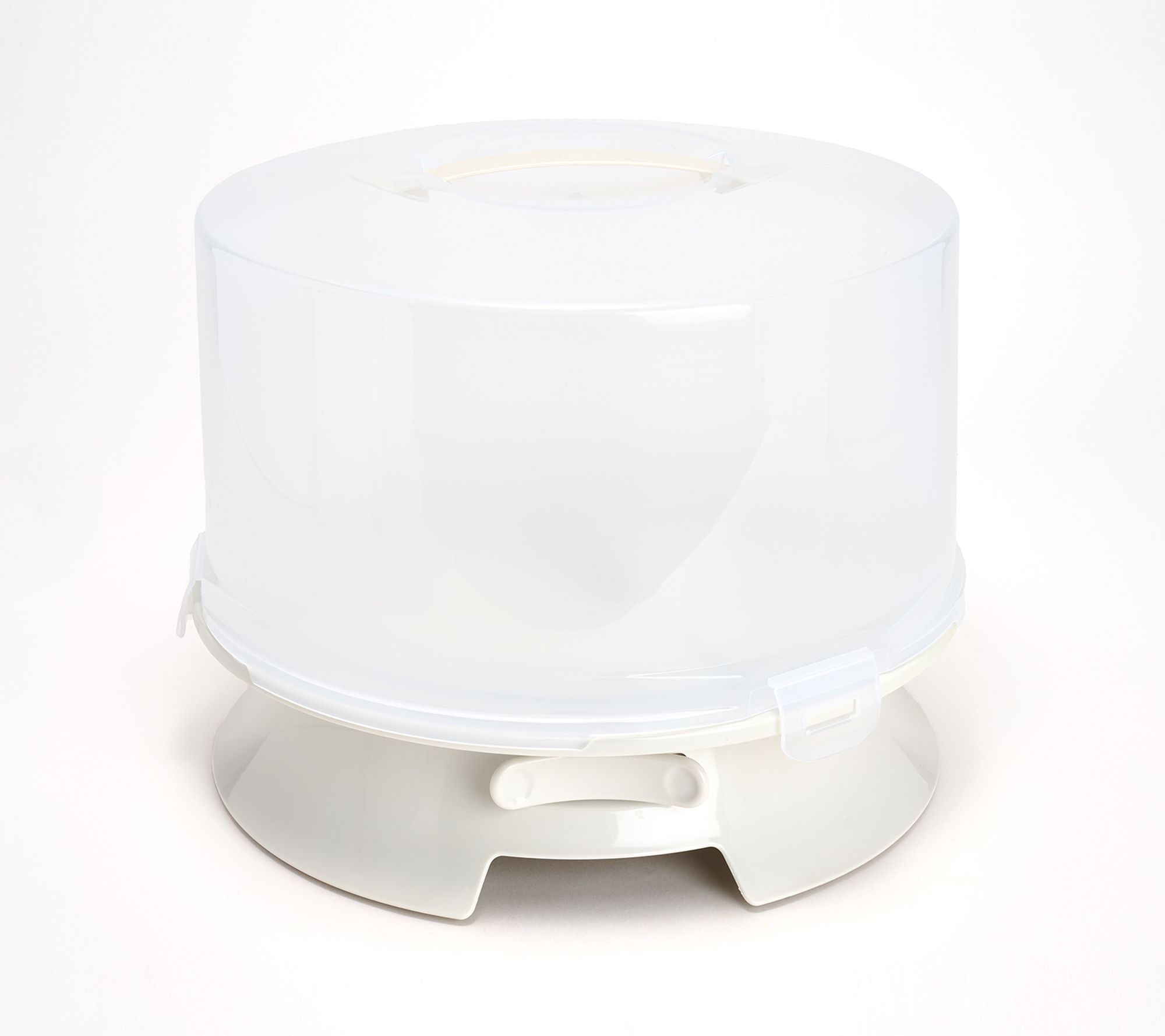 "As Is" Prepology Rotating Cake Stand with Carry Lid