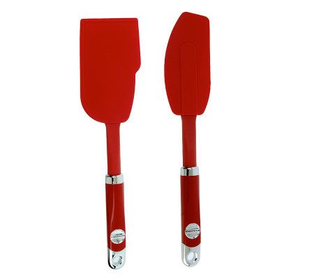 KitchenAid Cooks Silicone Mixing Spatula (Red)