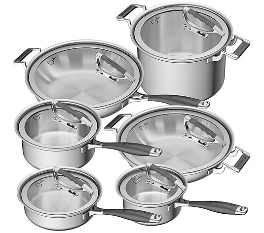 CookCraft by Candace 12-Piece Cookware Set