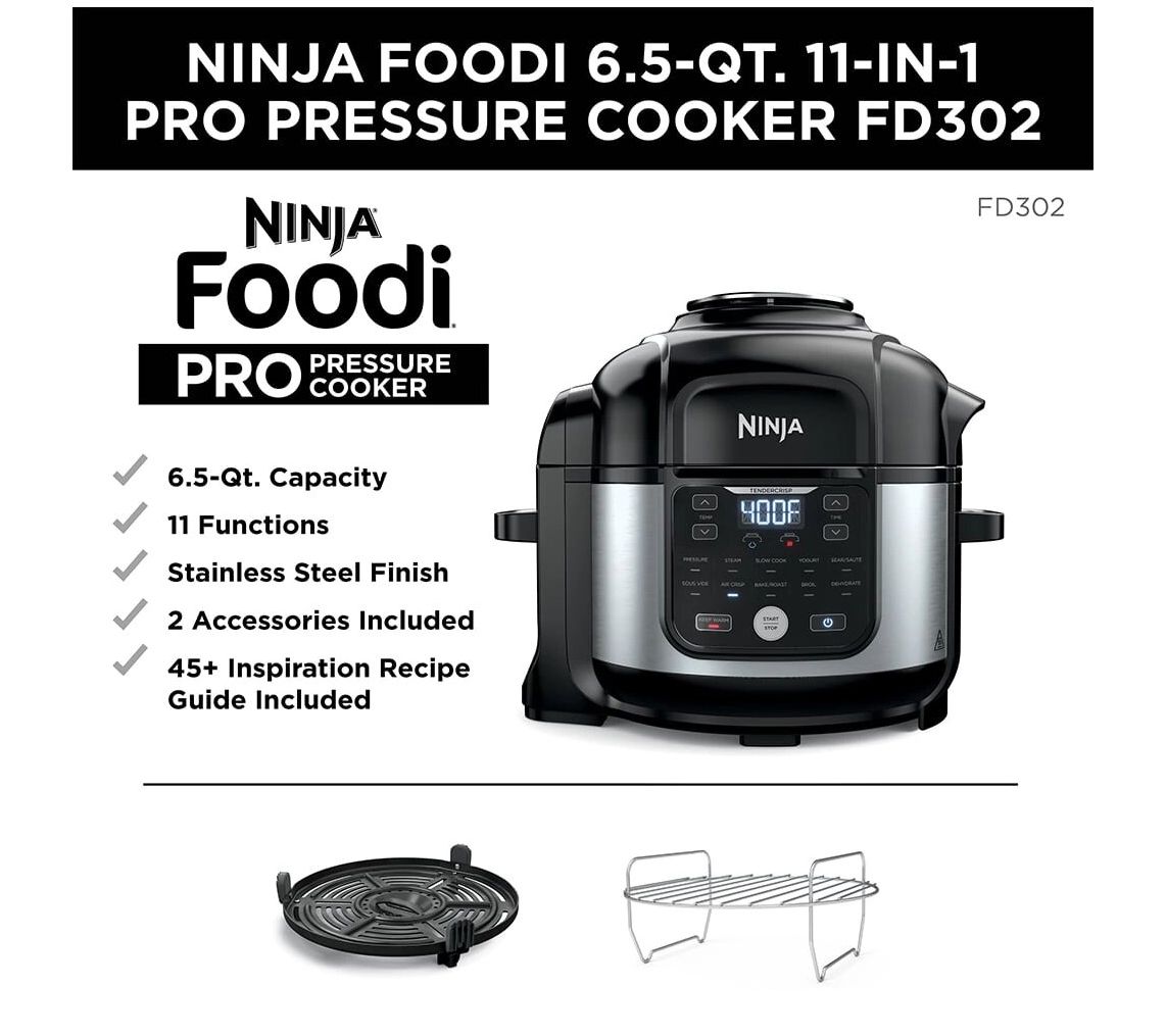 Ninja Foodi 6.5qt Pro Pressure Cooker & Air Fry er - QVC.com