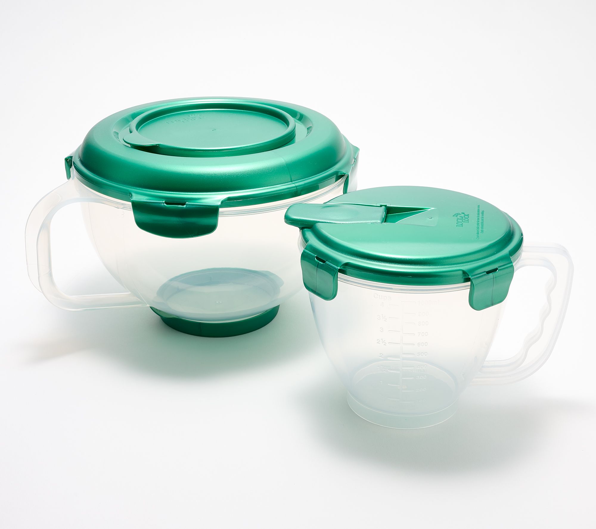 LocknLock 2-Piece Small & Large Measuring Cups w/ Handles