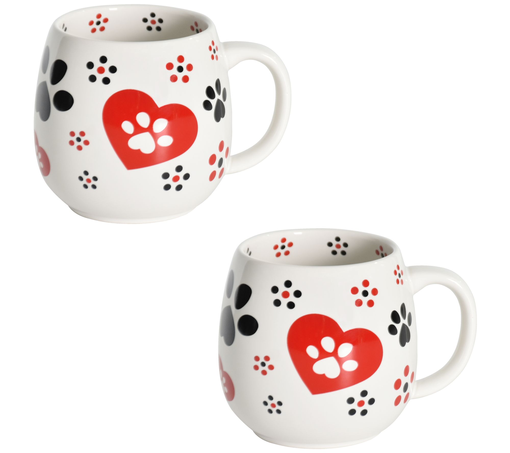 Temp-tations Seasonal Set of (2) 14oz Mugs