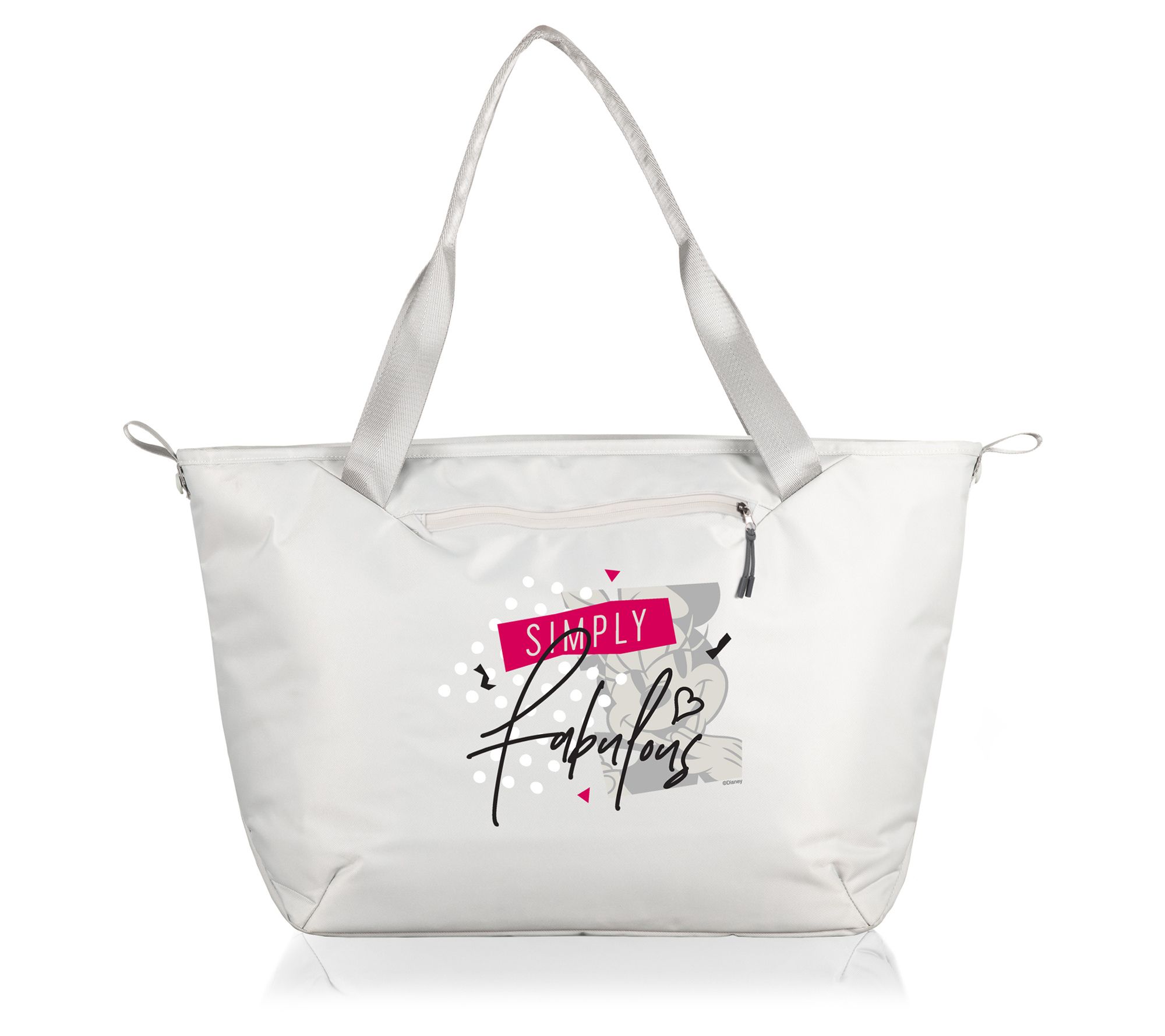 Oniva Minnie Mouse Halo Gray Tarana Cooler BagTote - QVC.com