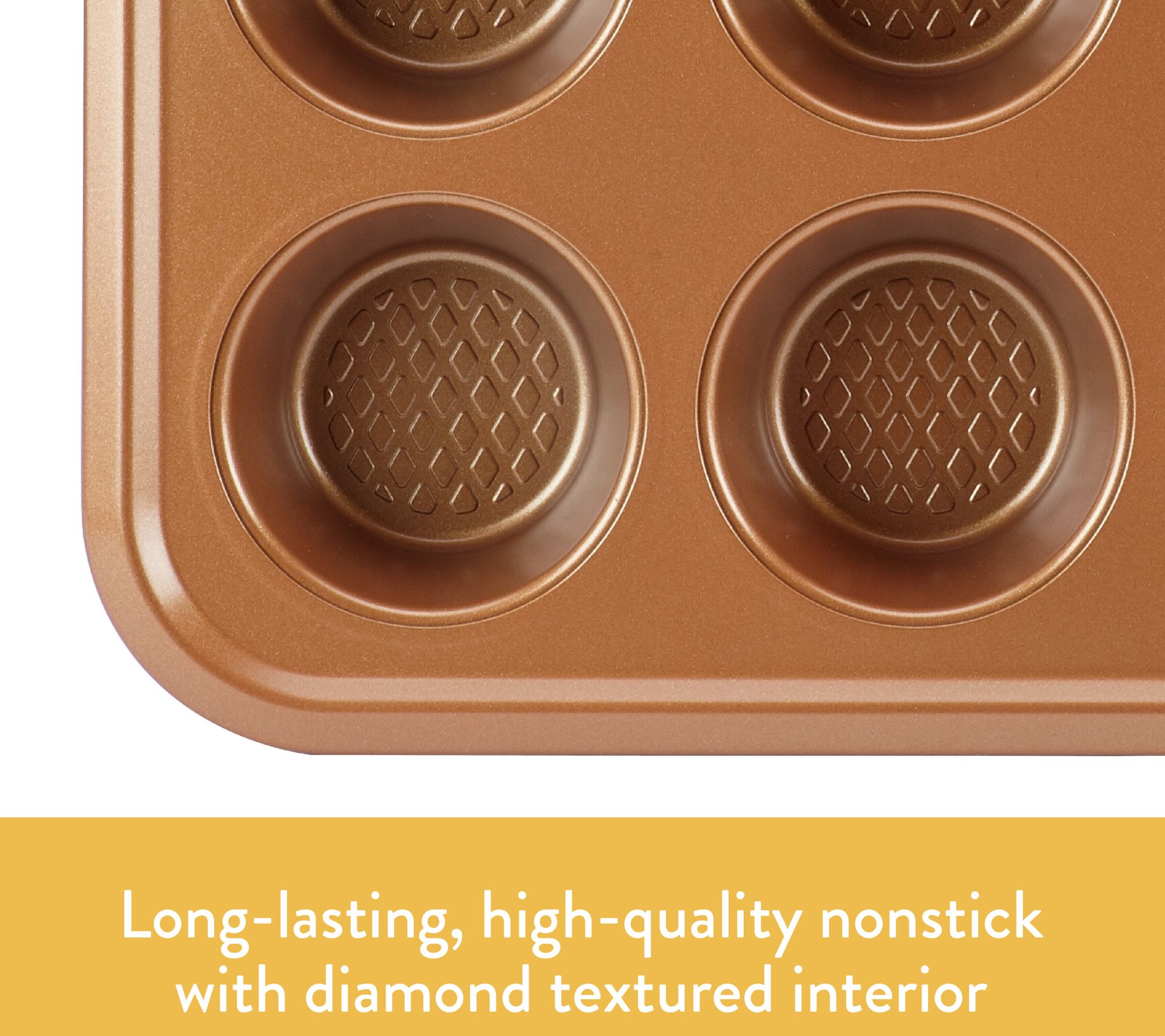 Ayesha Curry Nonstick Bakeware Set, Copper, 5-Piece - QVC.com