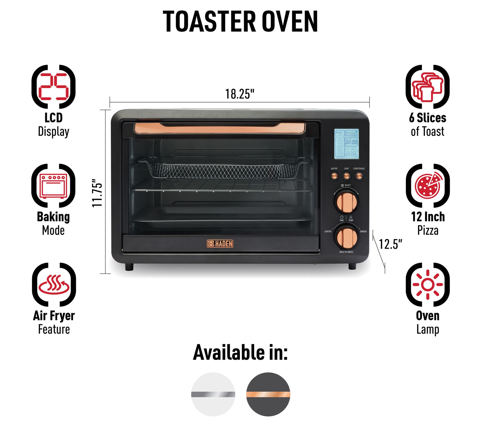 Haden Toaster Oven outlet