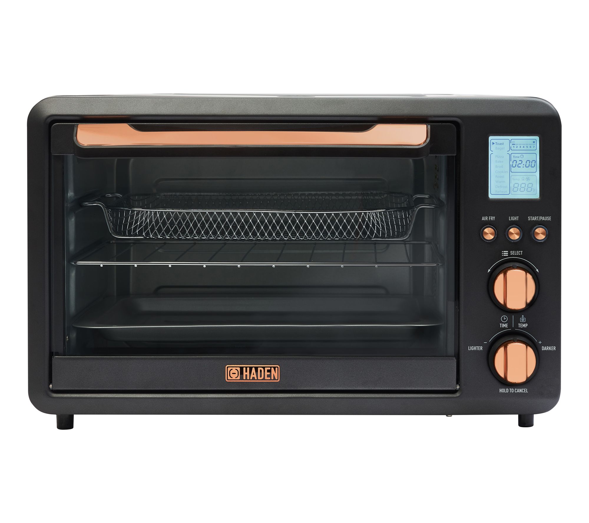 HADEN 25-Liter 10-Function Toaster Oven Air Fry er