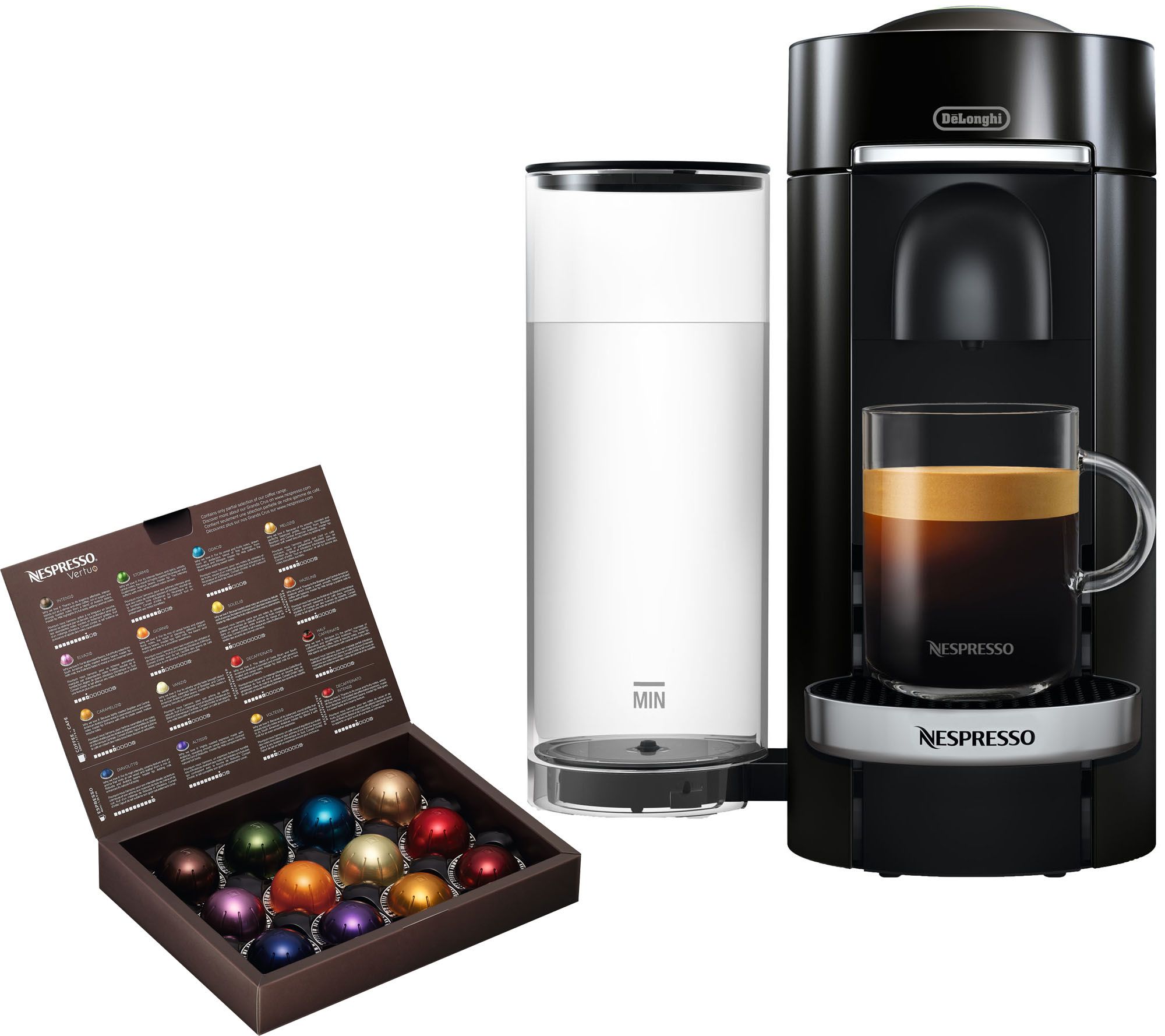 sundhed Udholdenhed anspændt Nespresso Vertuo Plus Deluxe Coffee Machine by DeLonghi - QVC.com