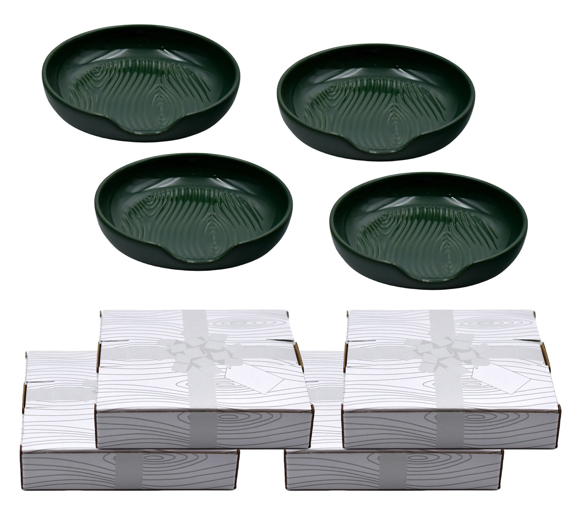 "As Is" Temp-tations Seasonal Set of (4) Spoon Rests