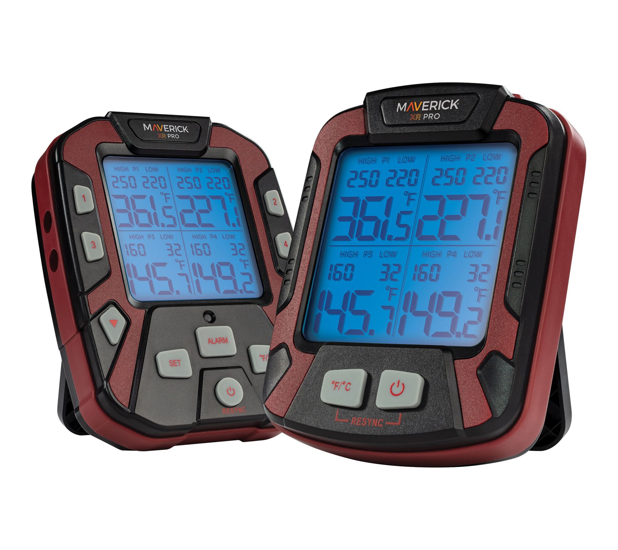 Maverick Extended Range Pro Wireless Thermometer, Four Probe