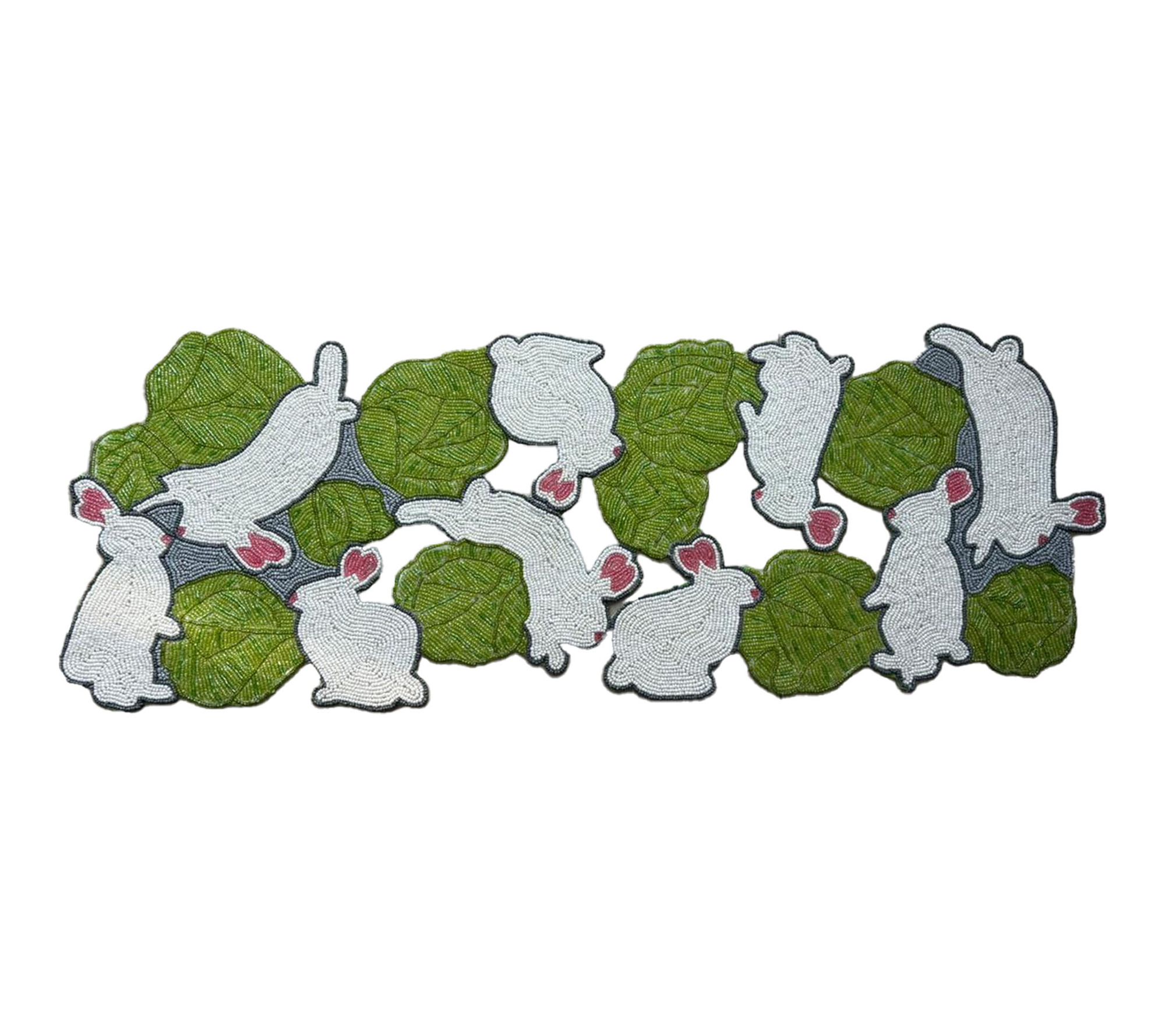 "As Is" Temp-tations Seasonal 13" x 36" Beaded Runner