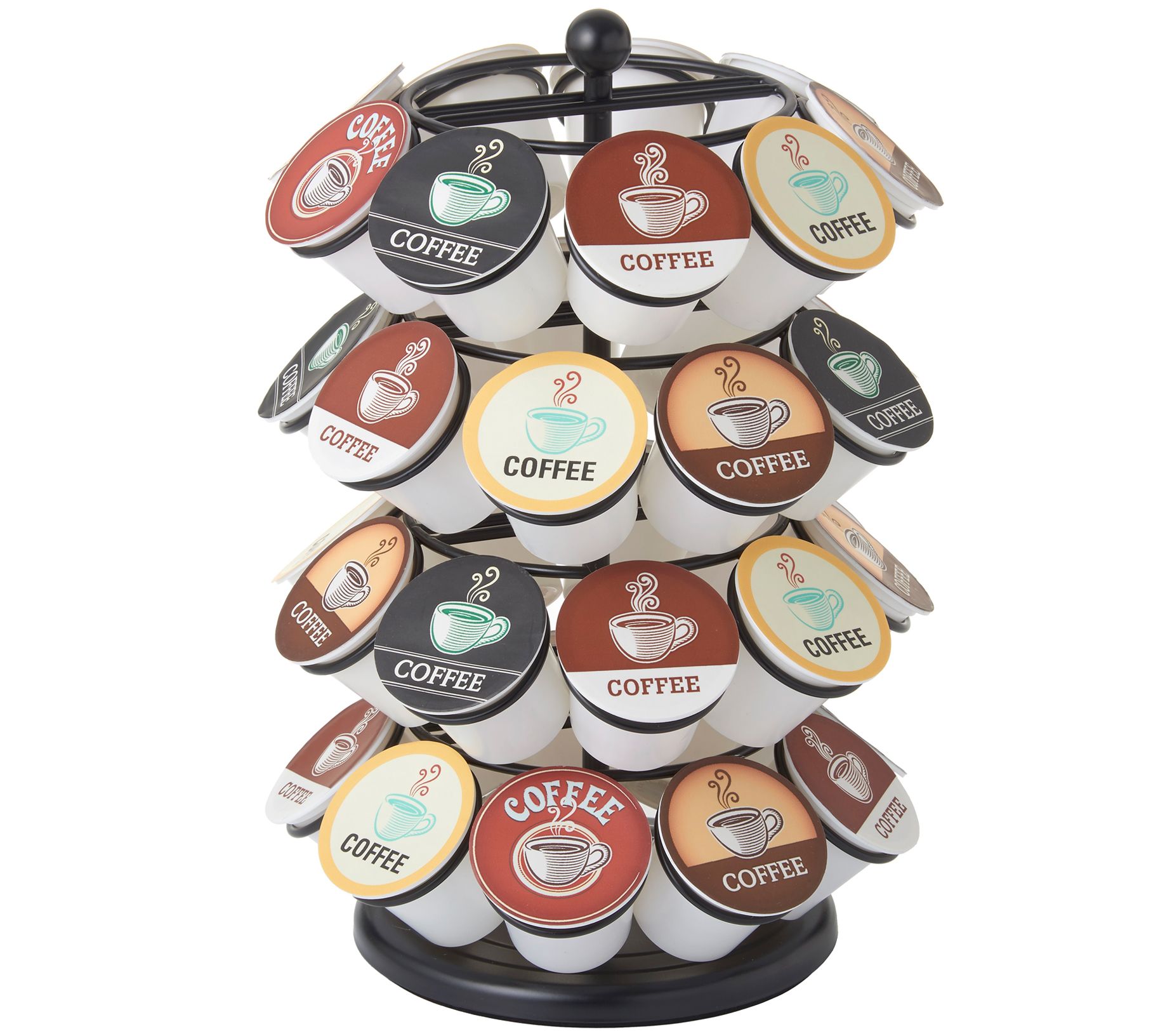 Nifty 36 Pods Coffee Pod Revolving CountertopCarousel