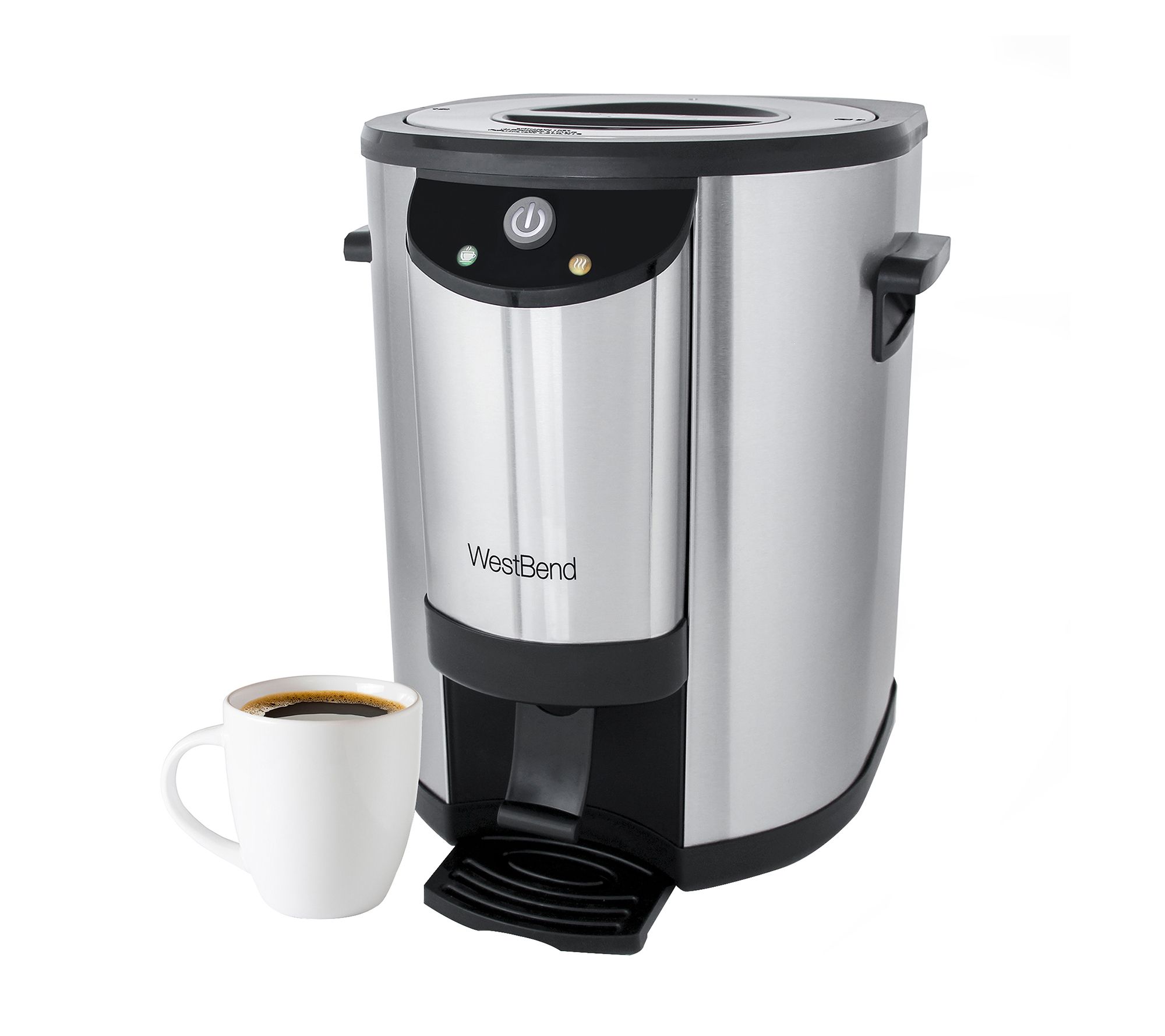 HomeCraft 30-Cup Stainless Steel Residential Coffee Urn at