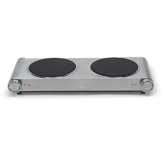 Salton 7.4" Stainless Steel Infrared Portable Cooktop