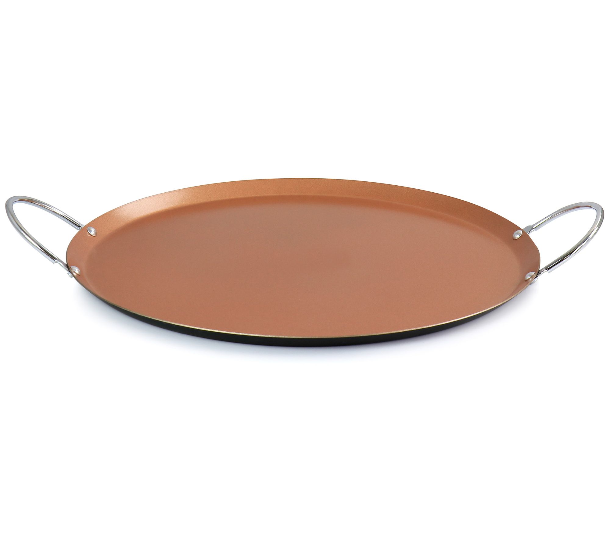 Oster Allston 11 Round Pancake Pan Tawa, Black