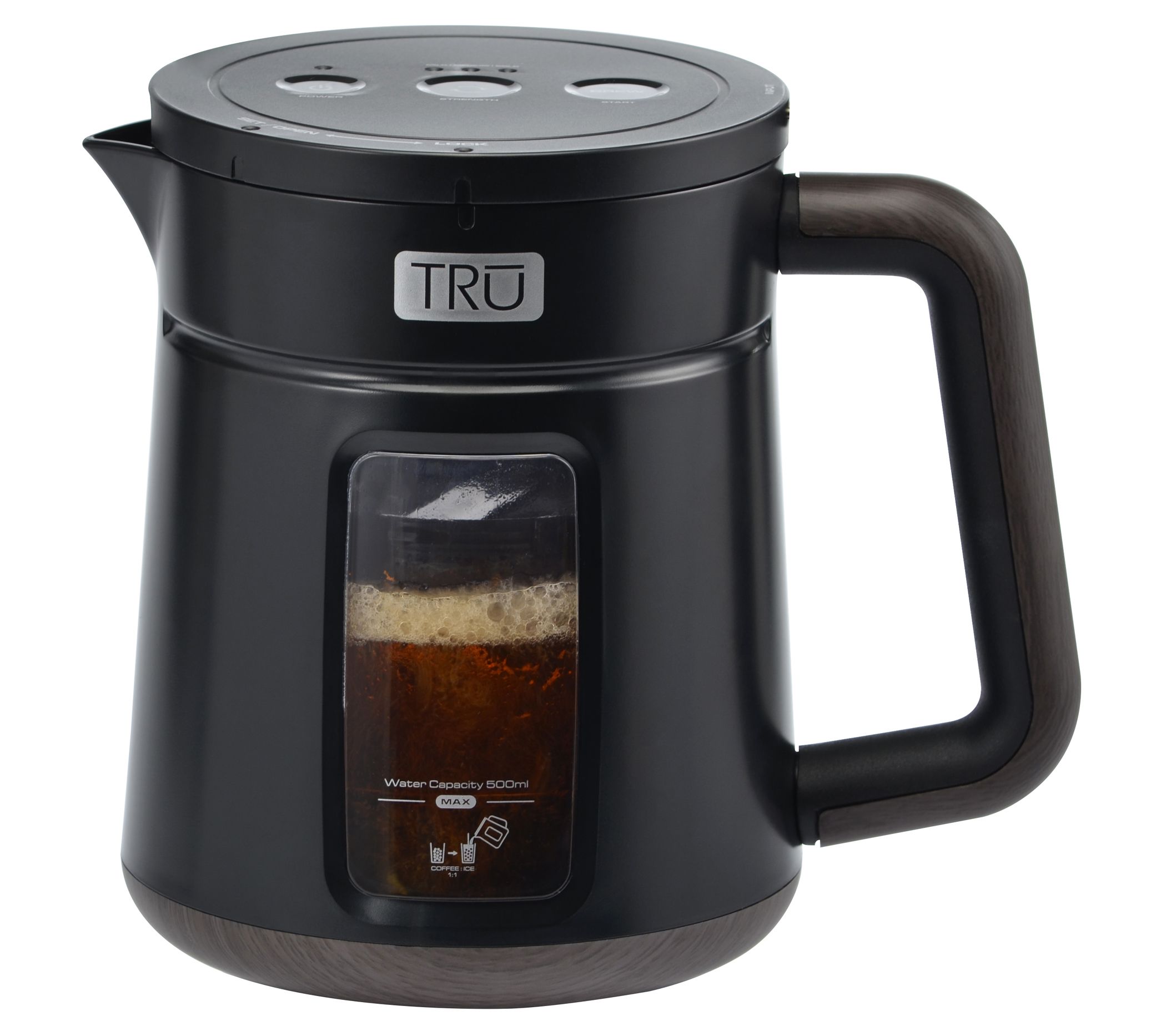 TRU 17oz Rapid Cold Brew Coffee Maker