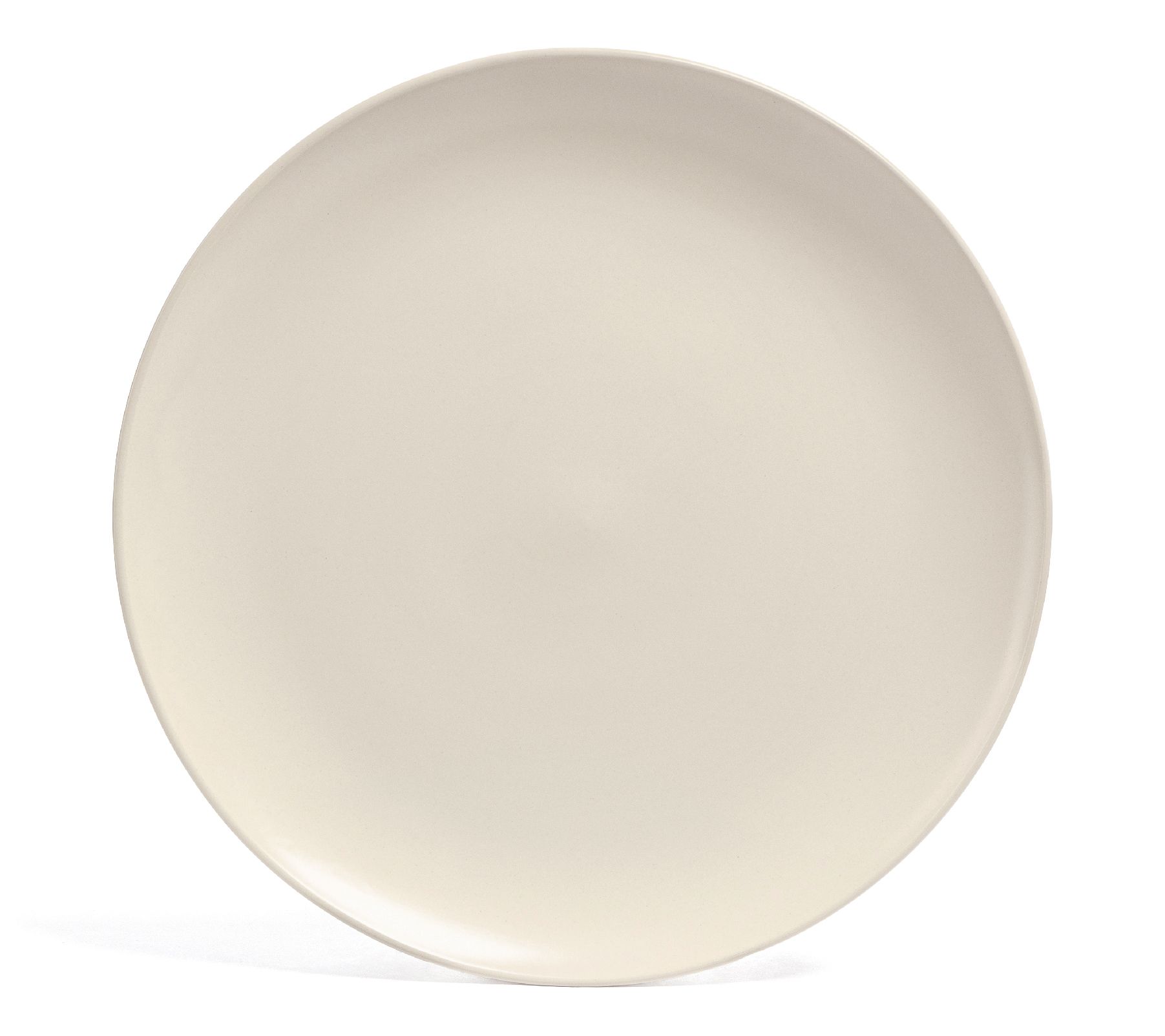 over&back Coupe Semi-Matte Sto neware 13" Round Serving Serving Platter