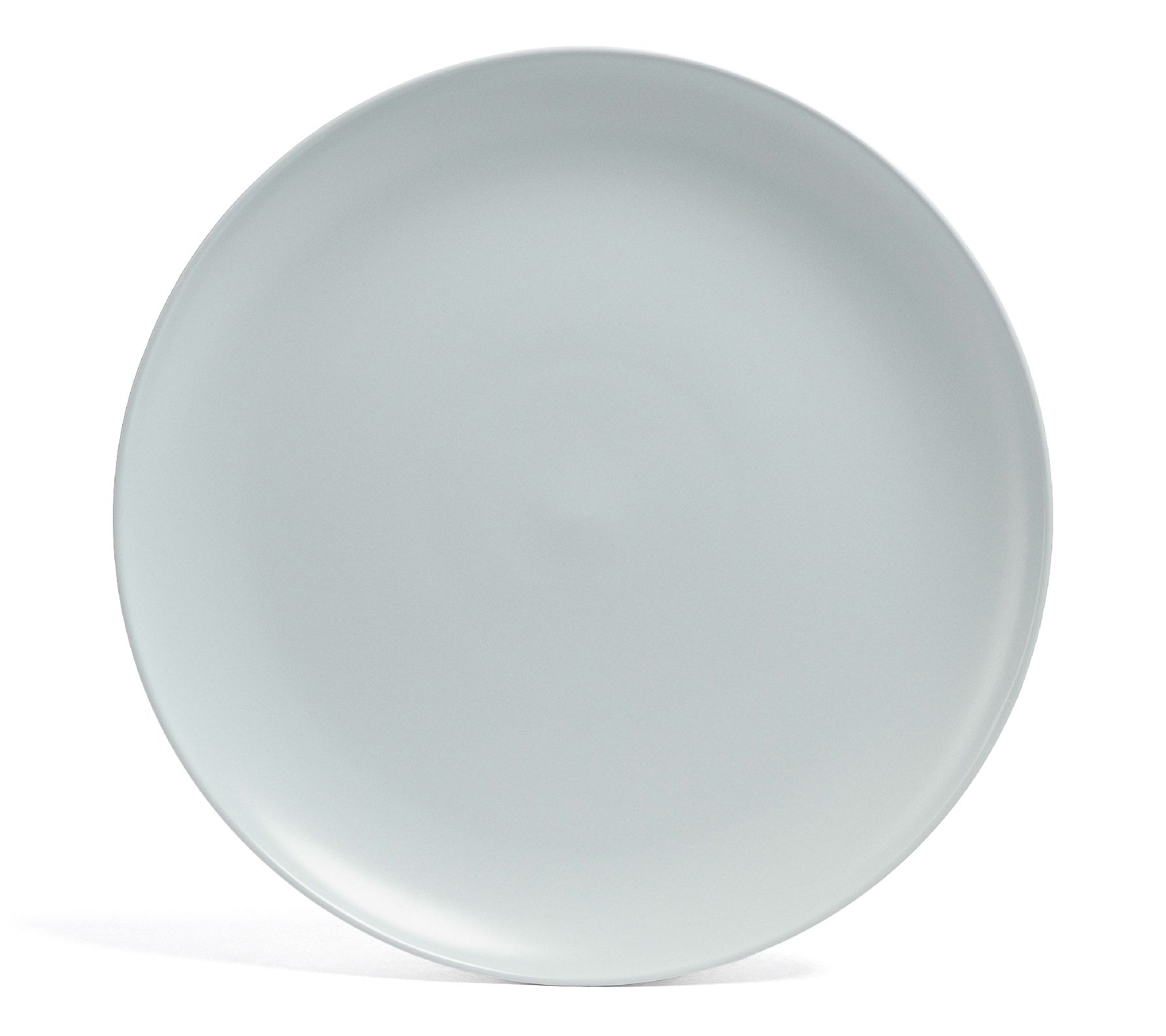 over&back Coupe Semi-Matte Stoneware 13" Rounderving Platter