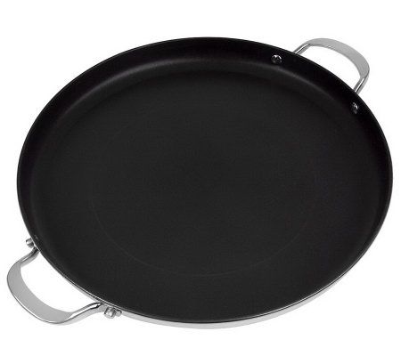 Cast Iron Handled Round Cast Iron Griddle 14