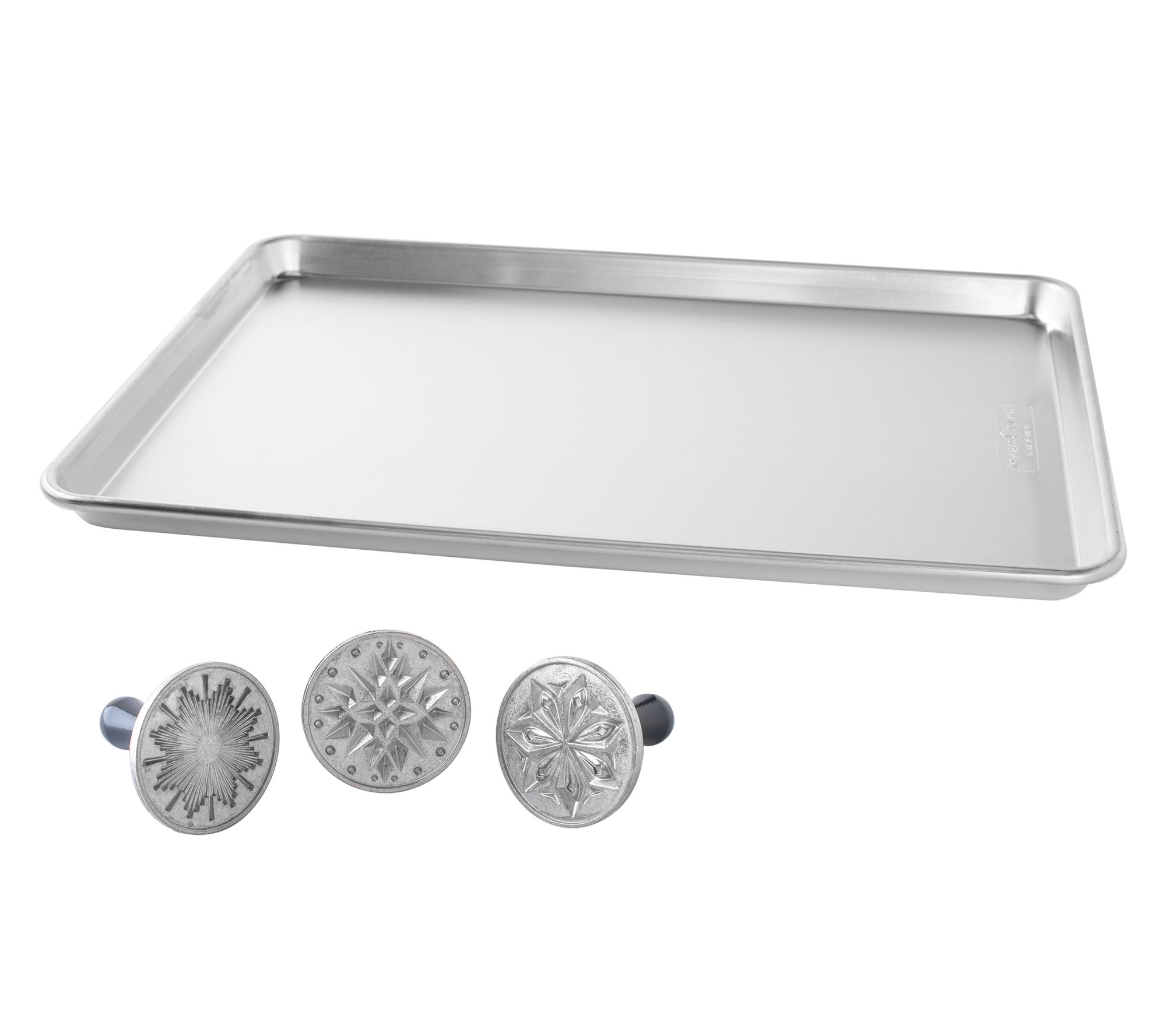 Nordic Ware Naturals Big Sheet & Cookie Stamp Set