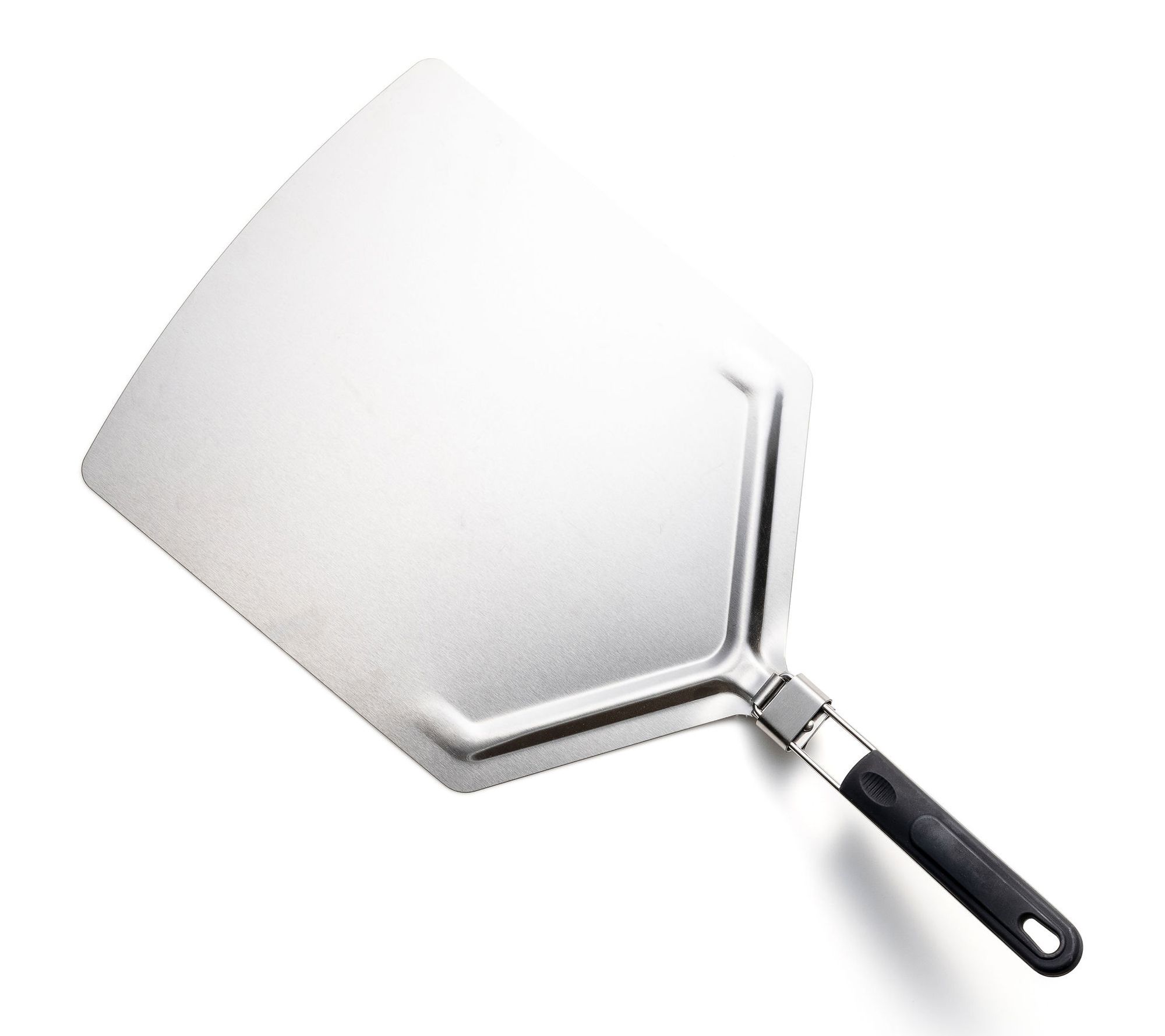 Outset Metal Pizza Paddle with Foldable Handle
