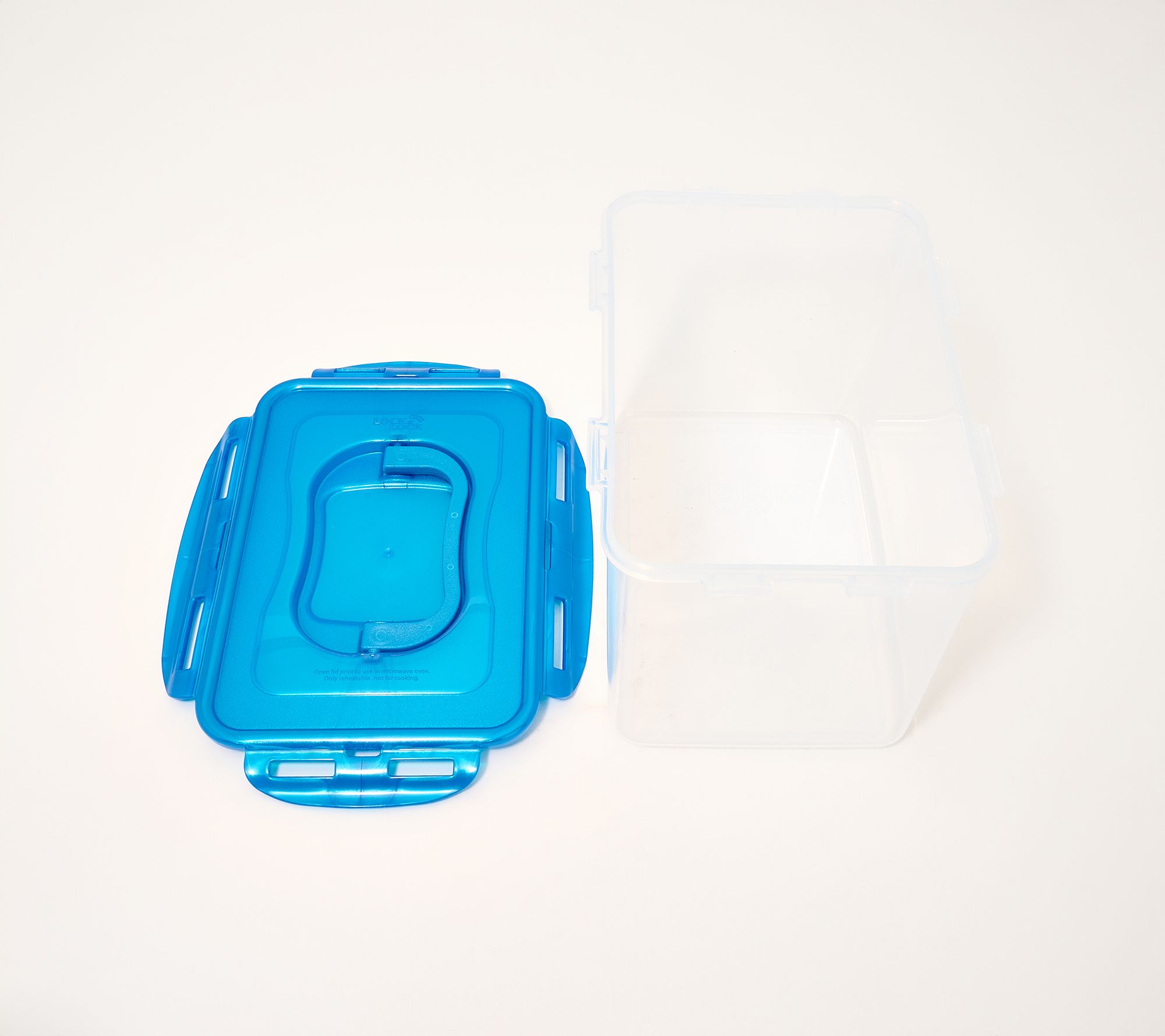 LocknLock Set of (2) 16.5cup Storage Container w/ Handle Lid | QVC