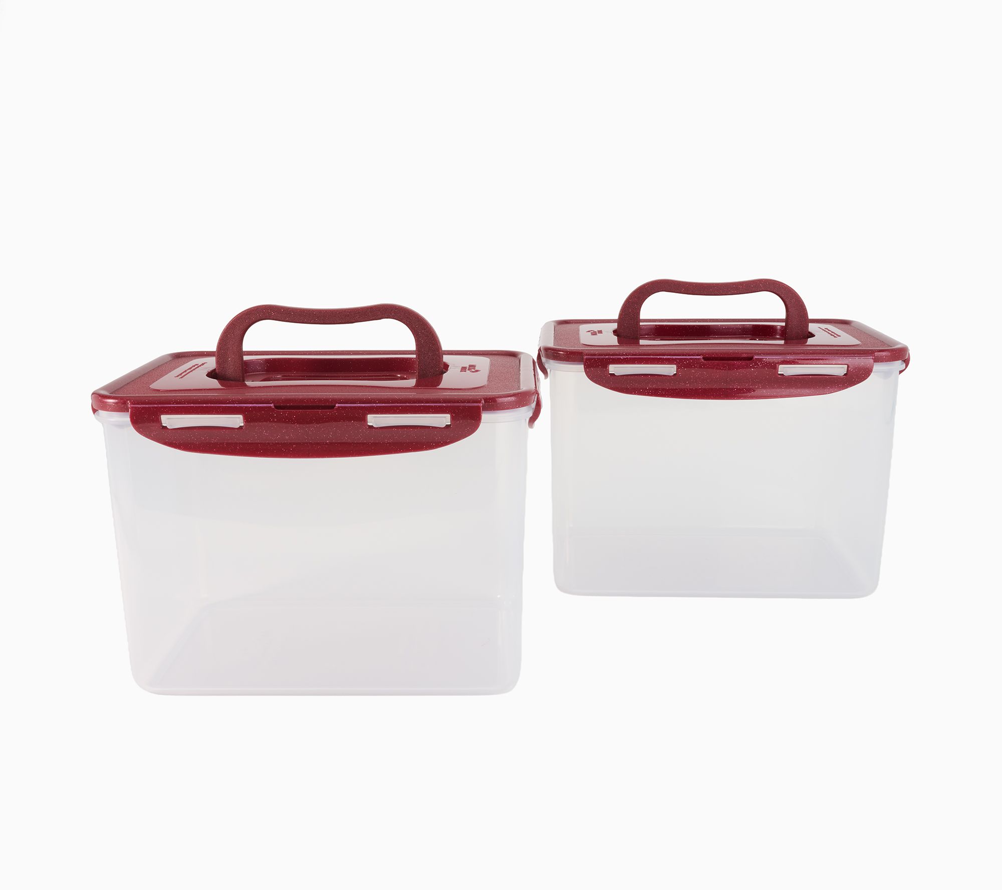 LocknLock Set of (2) 16.5cup Storage Container w/ Handle Lid