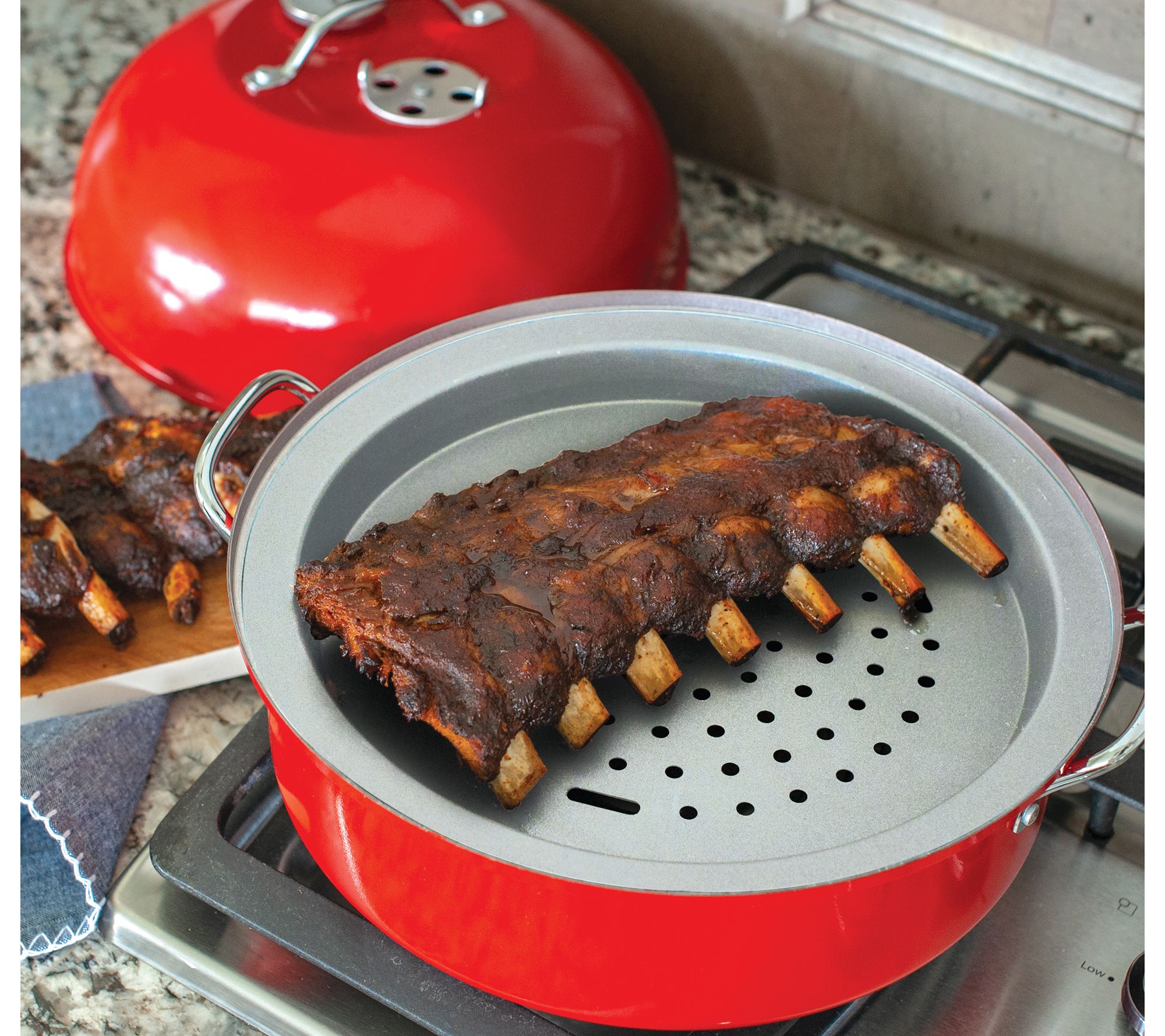 Nordic Ware FullSize Stovetop Kettle Smoker