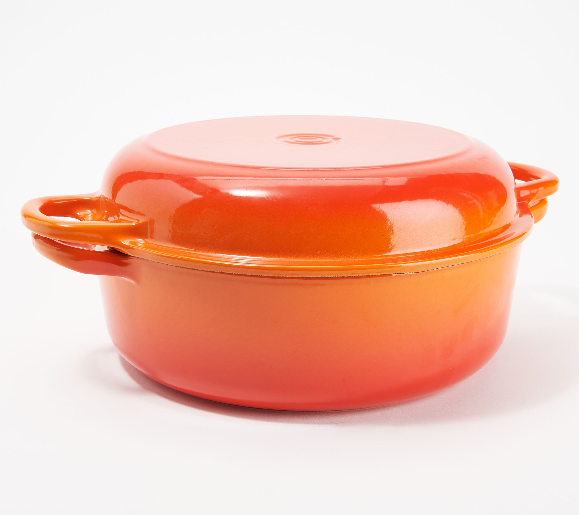 Le Creuset Cast-Iron 1-qt Heart Shaped Dutch Oven with Dish and Trivet on  QVC 