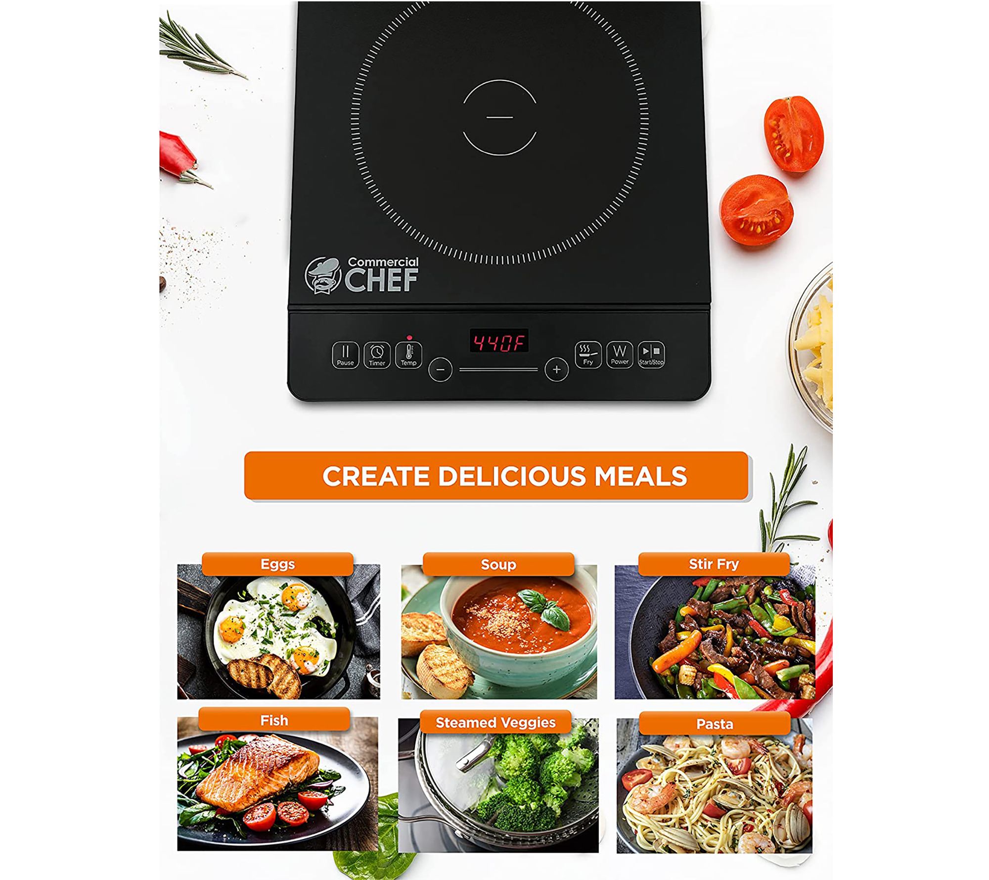 Commercial Chef Induction Cooker