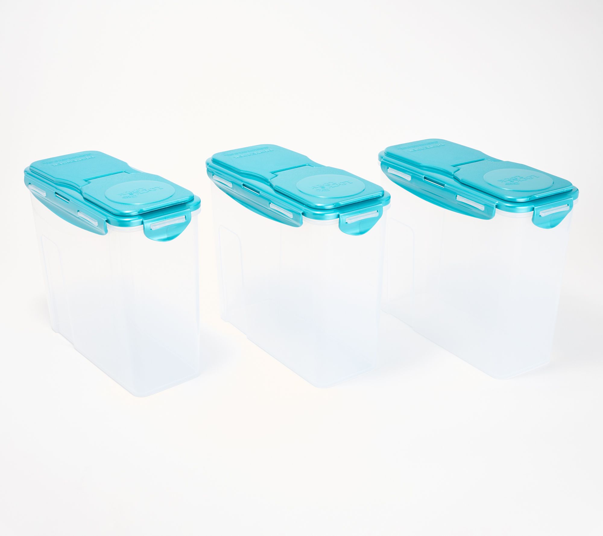 c e ll a 3-Piece Flip Lock Kitchen Storage Canisters 