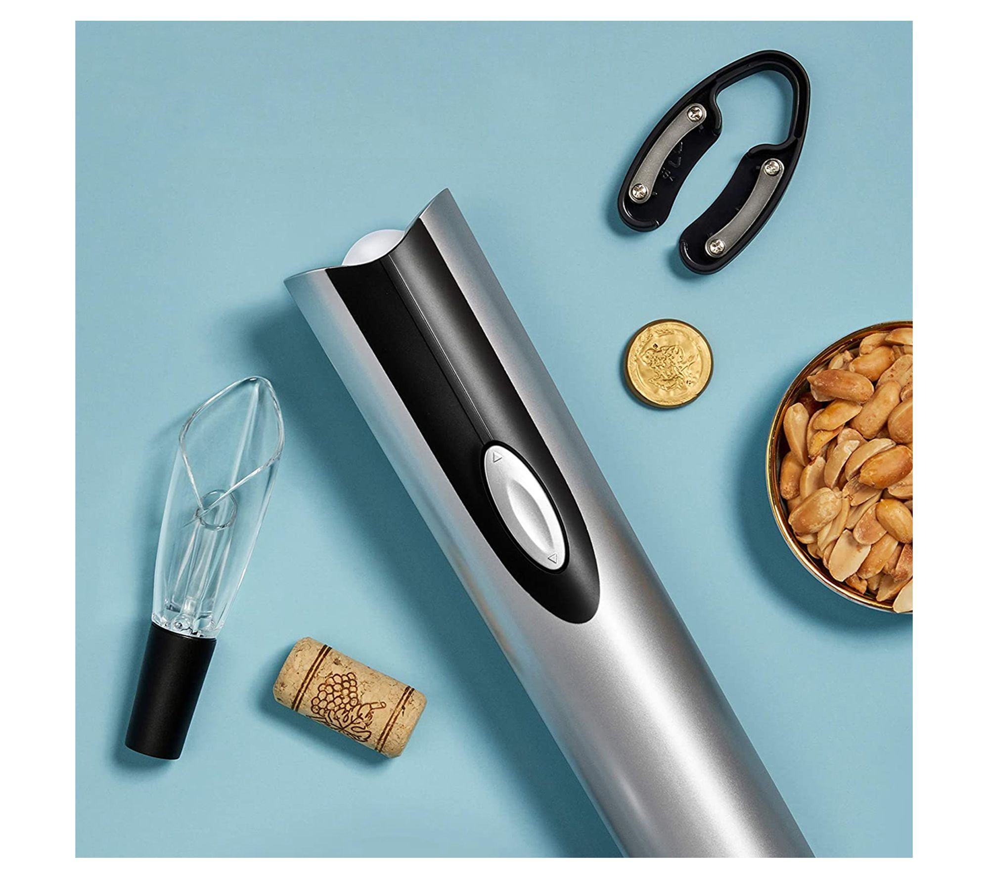 Oster 4 in 1 Cordless Wine Opener Kit