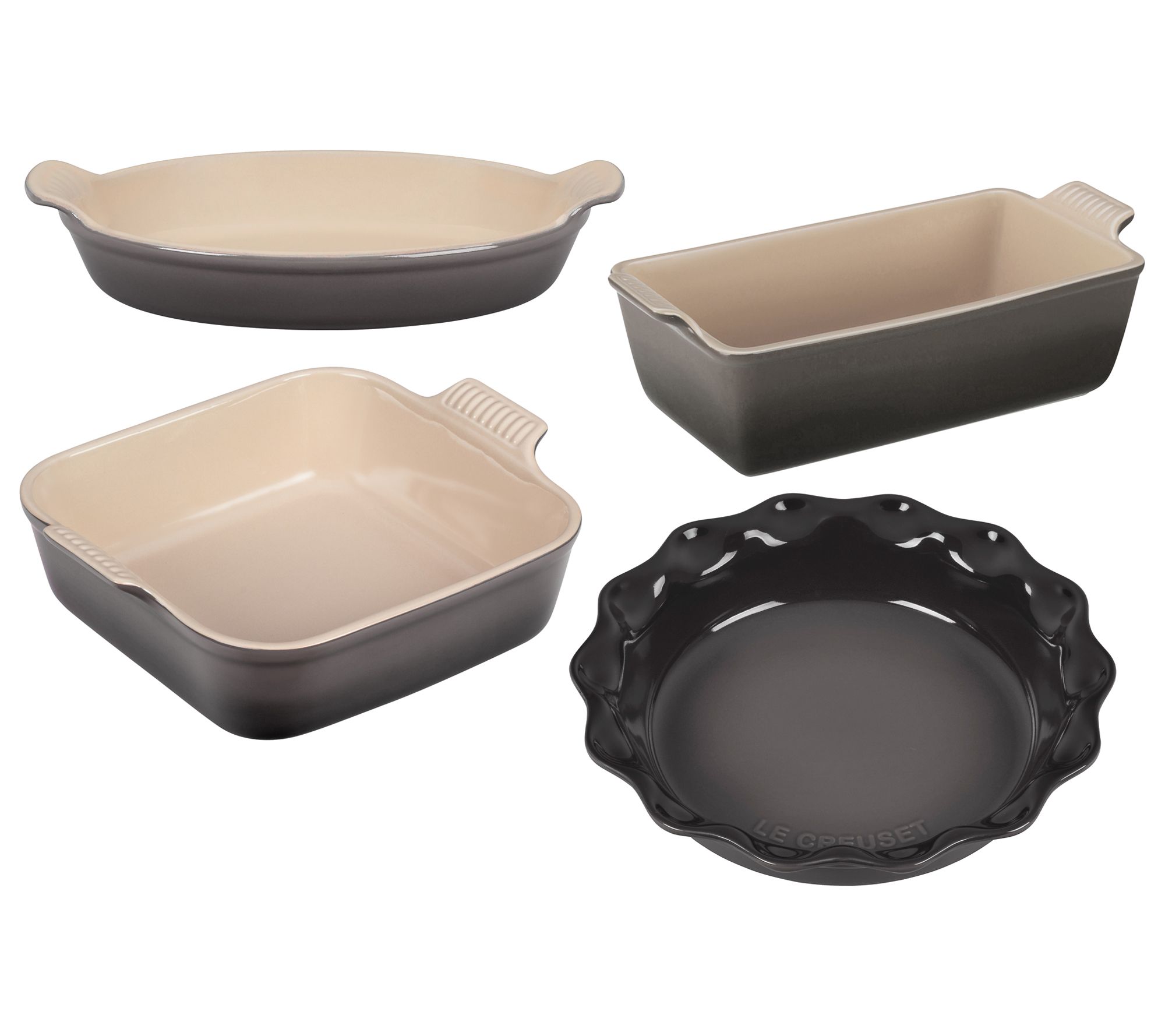 Le Creuset Gourmand 4-Piece HeritageBakeware Set