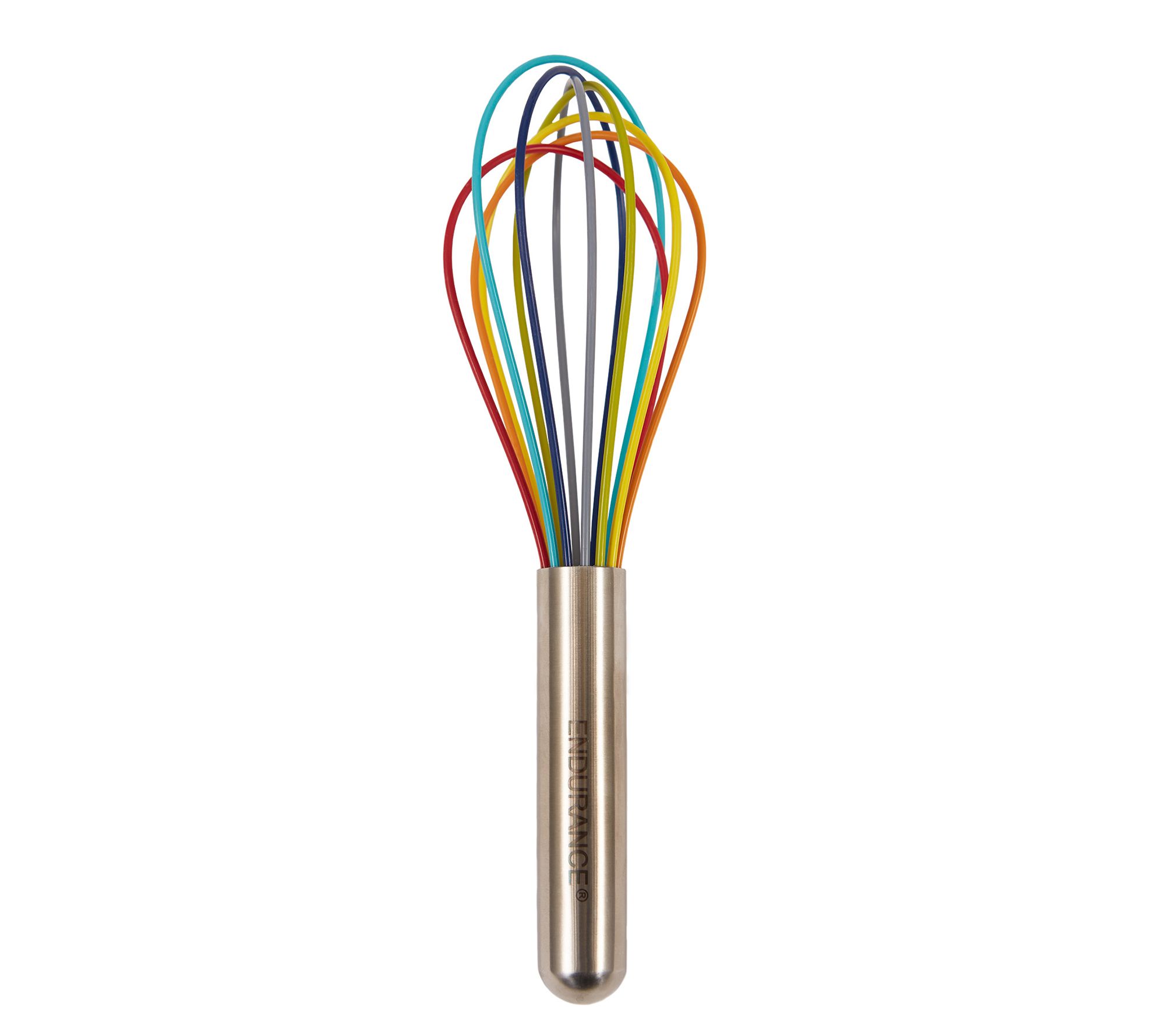 RSVP Endurance 8" Silicone Rainbow Whisk