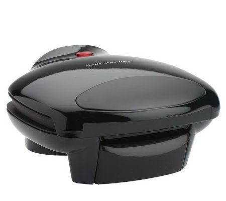 Courant Personal Grill and Waffle Maker (White) - Bundle