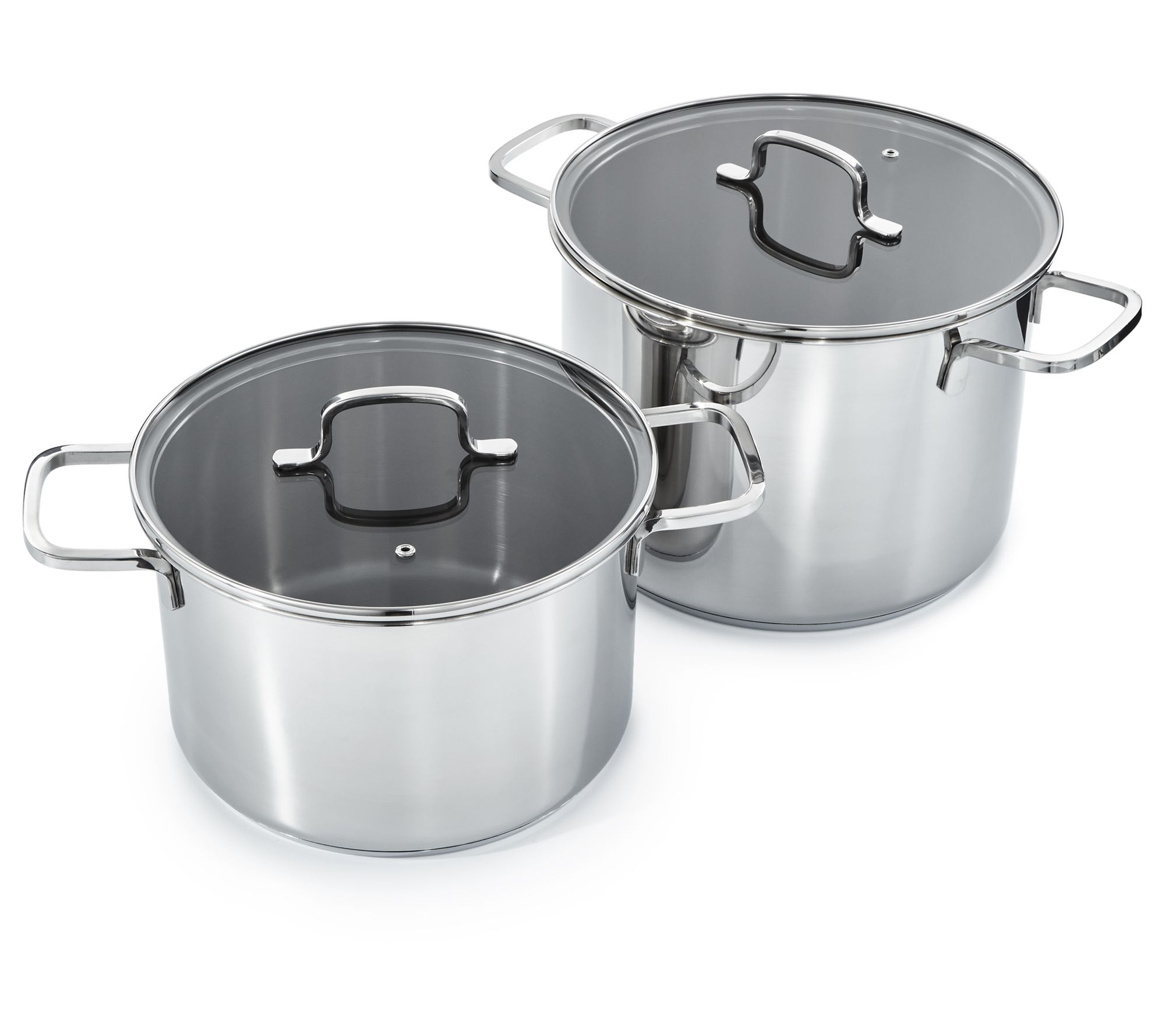 BergHOFF Helix 4pc 18/10 Stainless Steel Stockpot Set