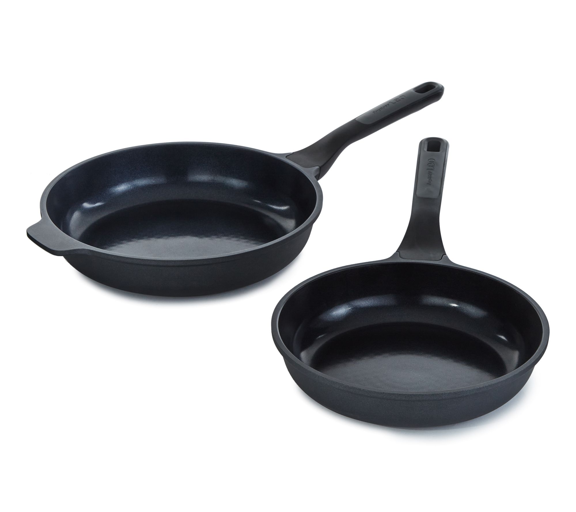 BergHOFF Stone+ 2-Piece Nonstick Ceramic Fry Pan Set, Recycled