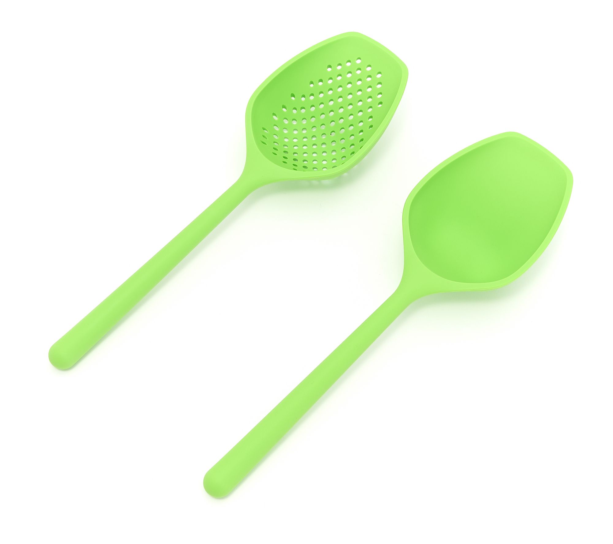 Kochblume Set of (2) 12" Silicone Scoop & Strain Tools