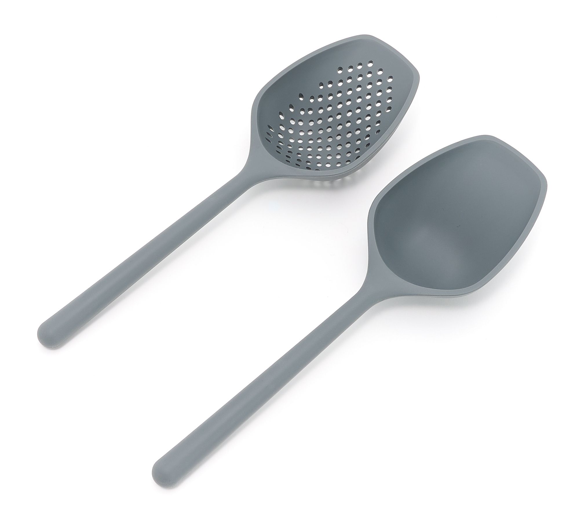 Kochblume Set of (2) 12" Silicone Scoop & Strain Tools