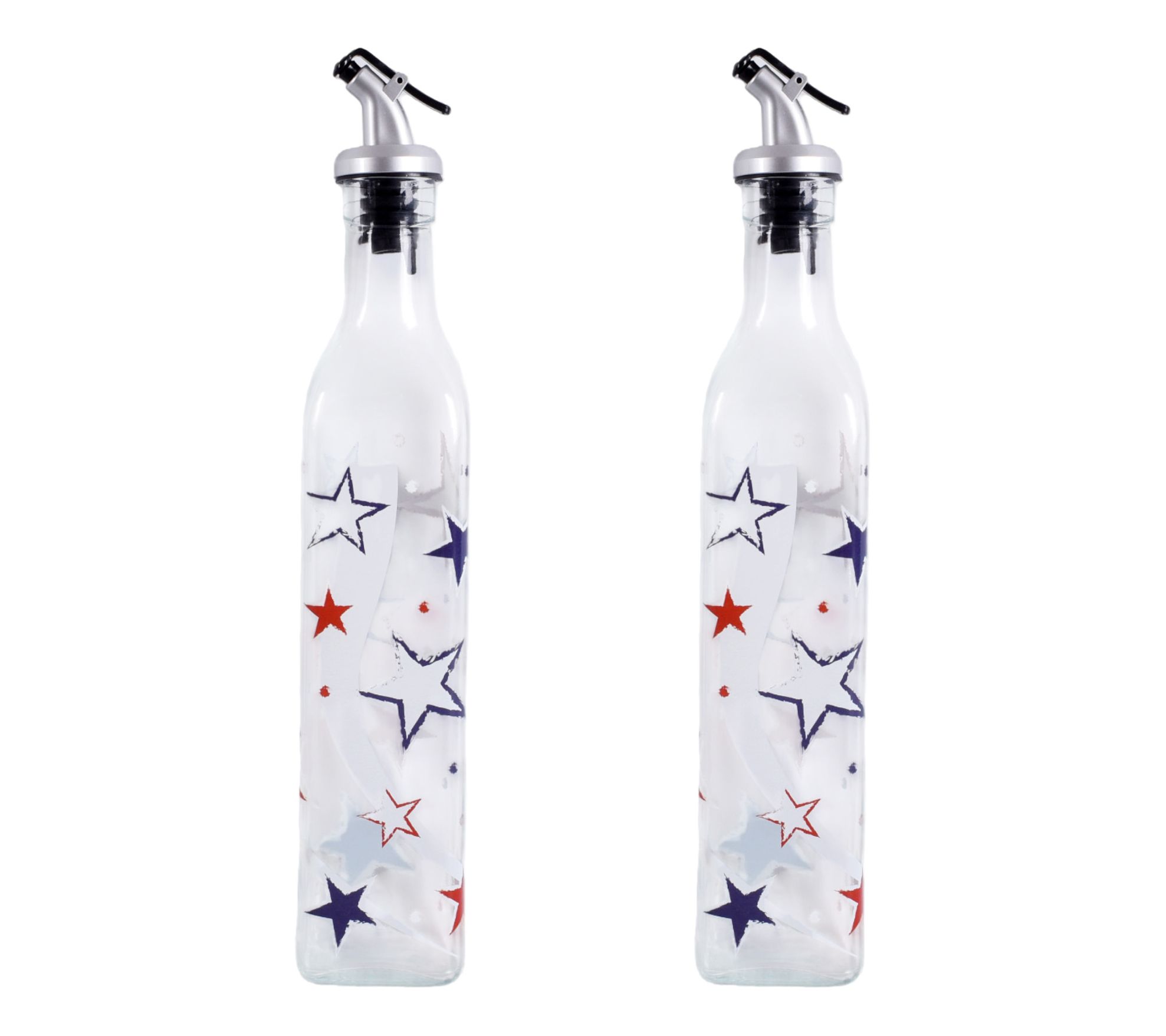 Temp-tations Set of 2 Glass Oil Dispenser Bottles