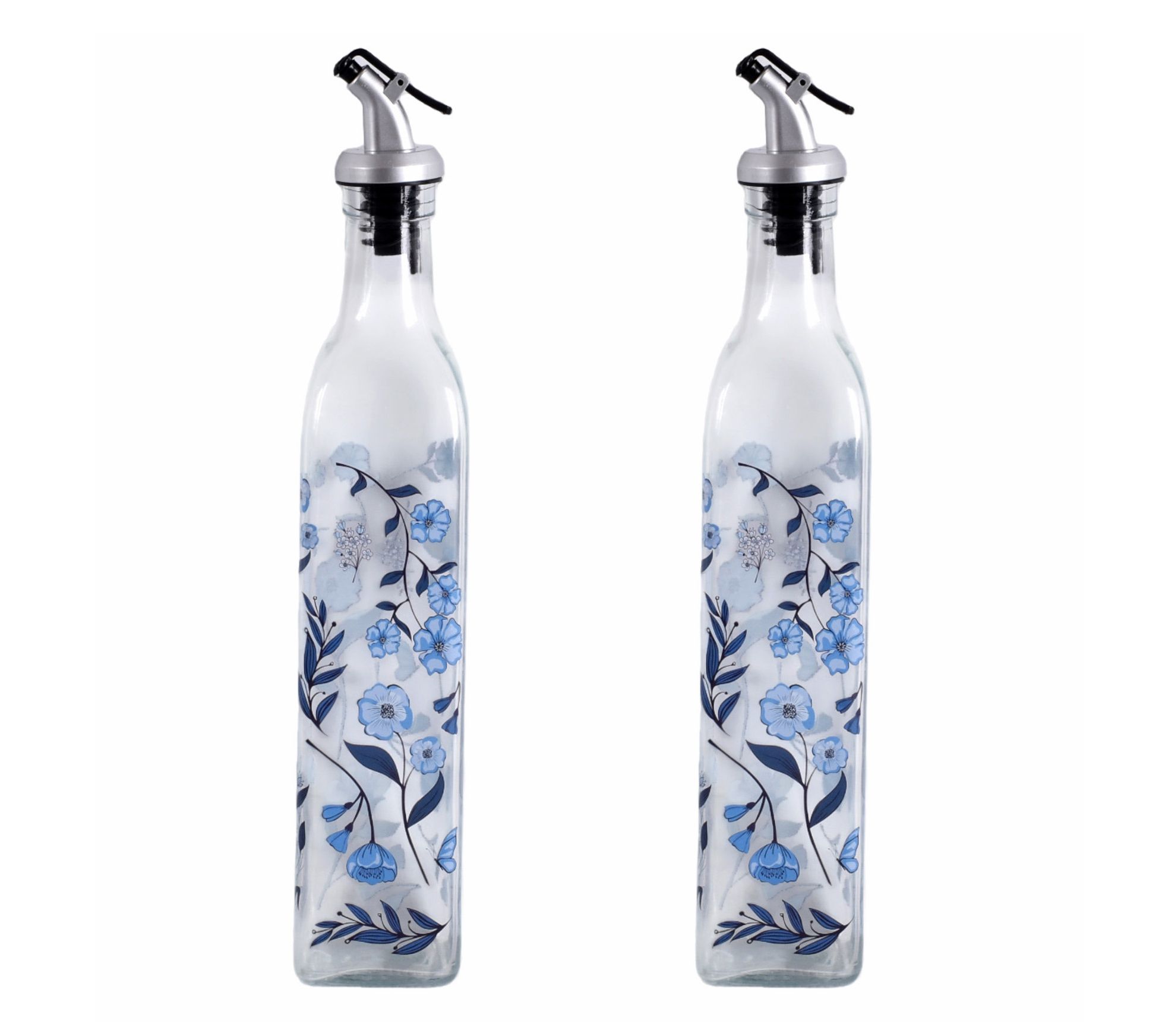 Temp-tations Set of 2 Glass Oil Dispenser Bottles
