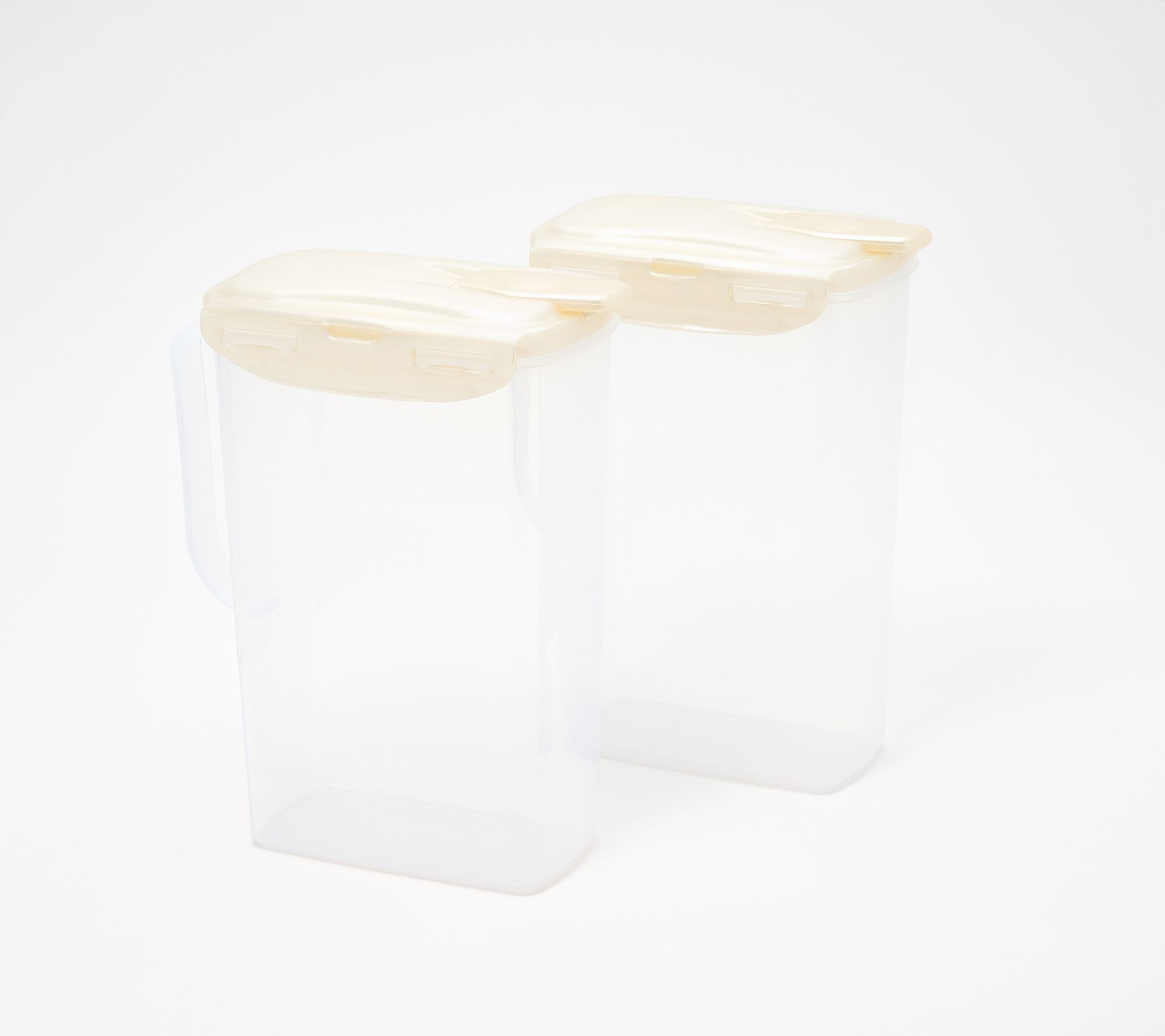 LocknLock Set of 2 Half Gallon Pitchers w/ Locking Lids