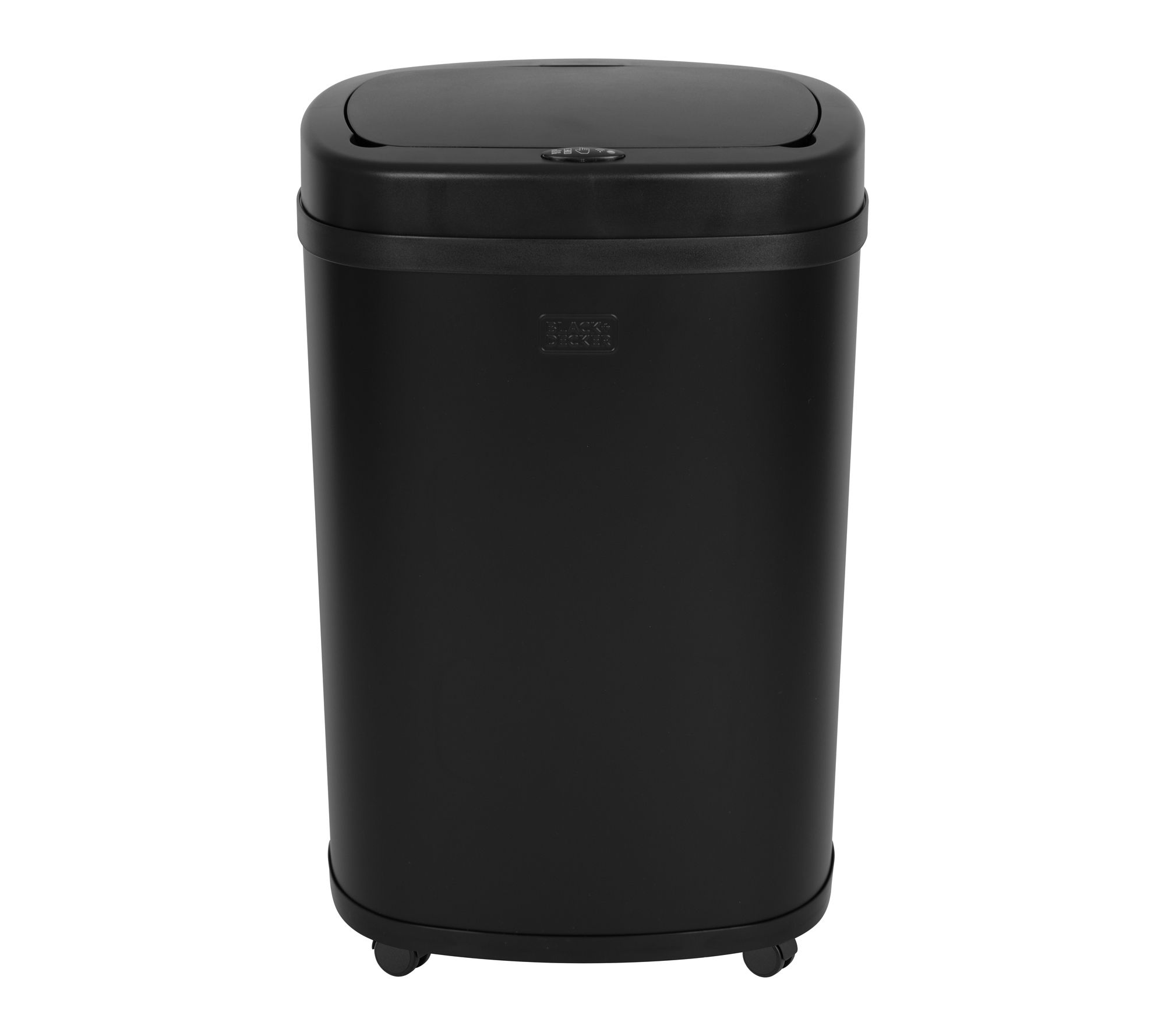 Black & Decker 13.2 Gallon SS Wheeled Sensor Bin