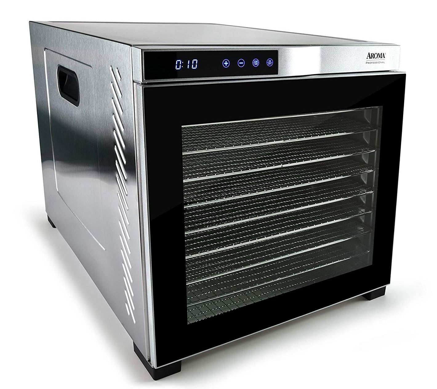 Aroma AFD925SD 10Tray Black Electric Food Dehydrator