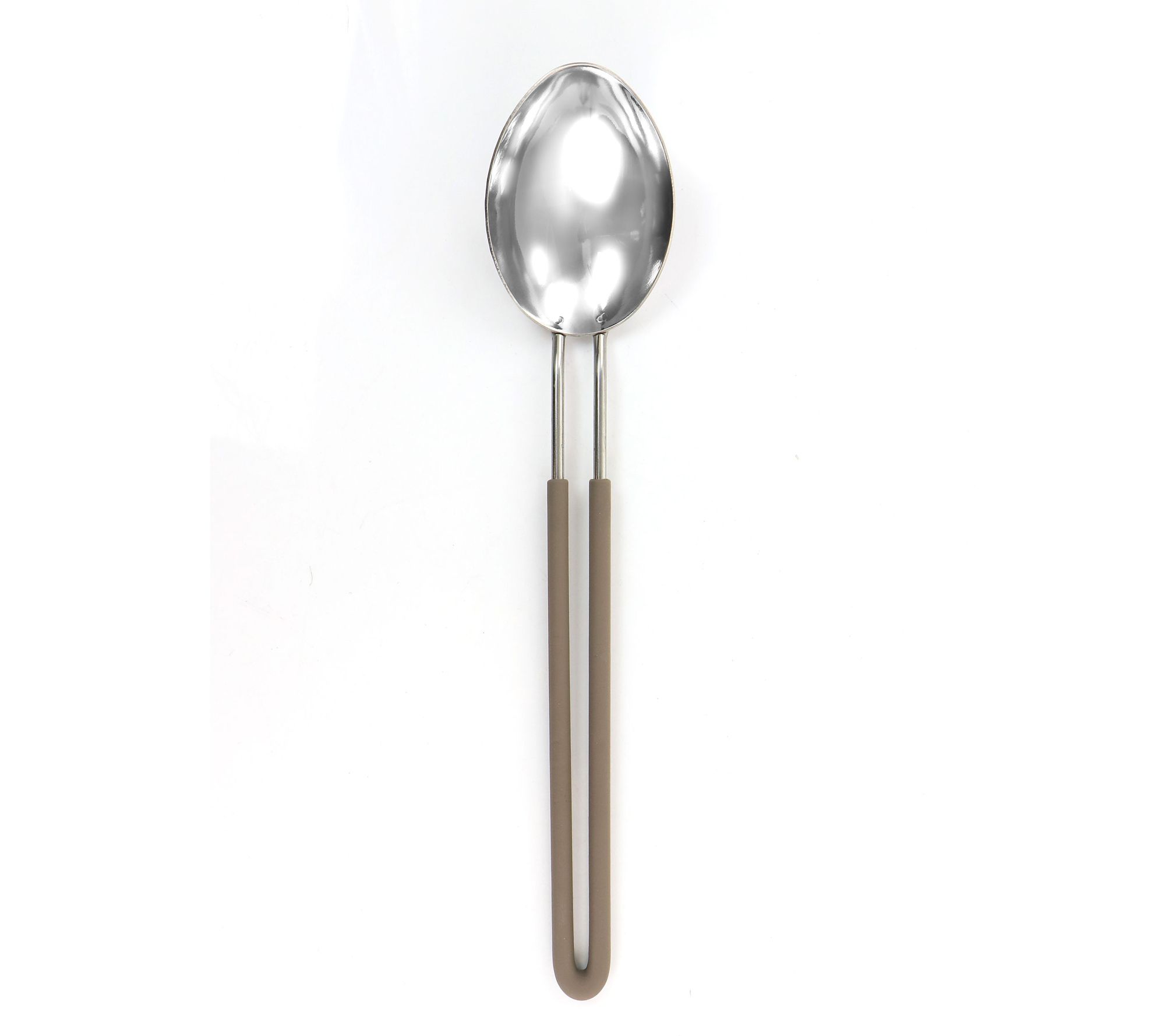 Martha Stewart Collection Stainless Steel Nylon Slotted Spoon