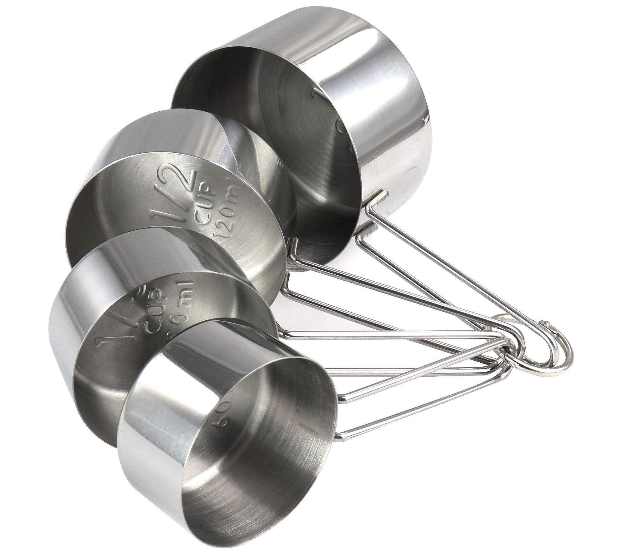 BergHOFF 4Pc Stainless Steel Measuring Cup Set