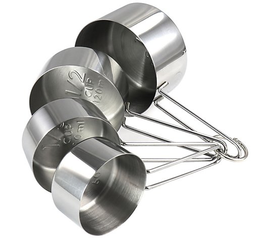 Simply Gourmet Measuring Cups and Spoons Set of 12 Stainless Steel for  Cookin