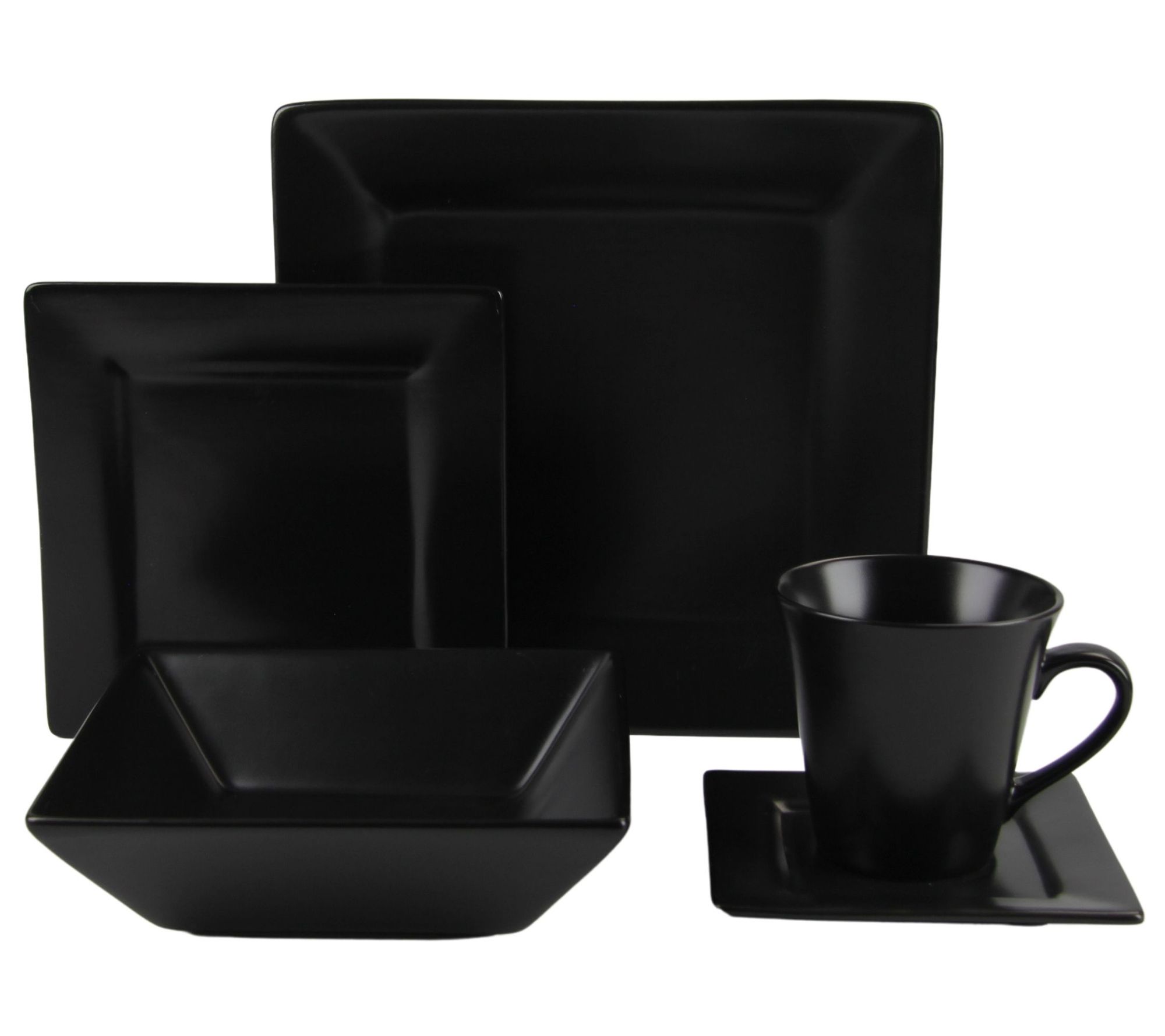 10 Strawberry Street Nova Square 30-Piece Dinne rware Set