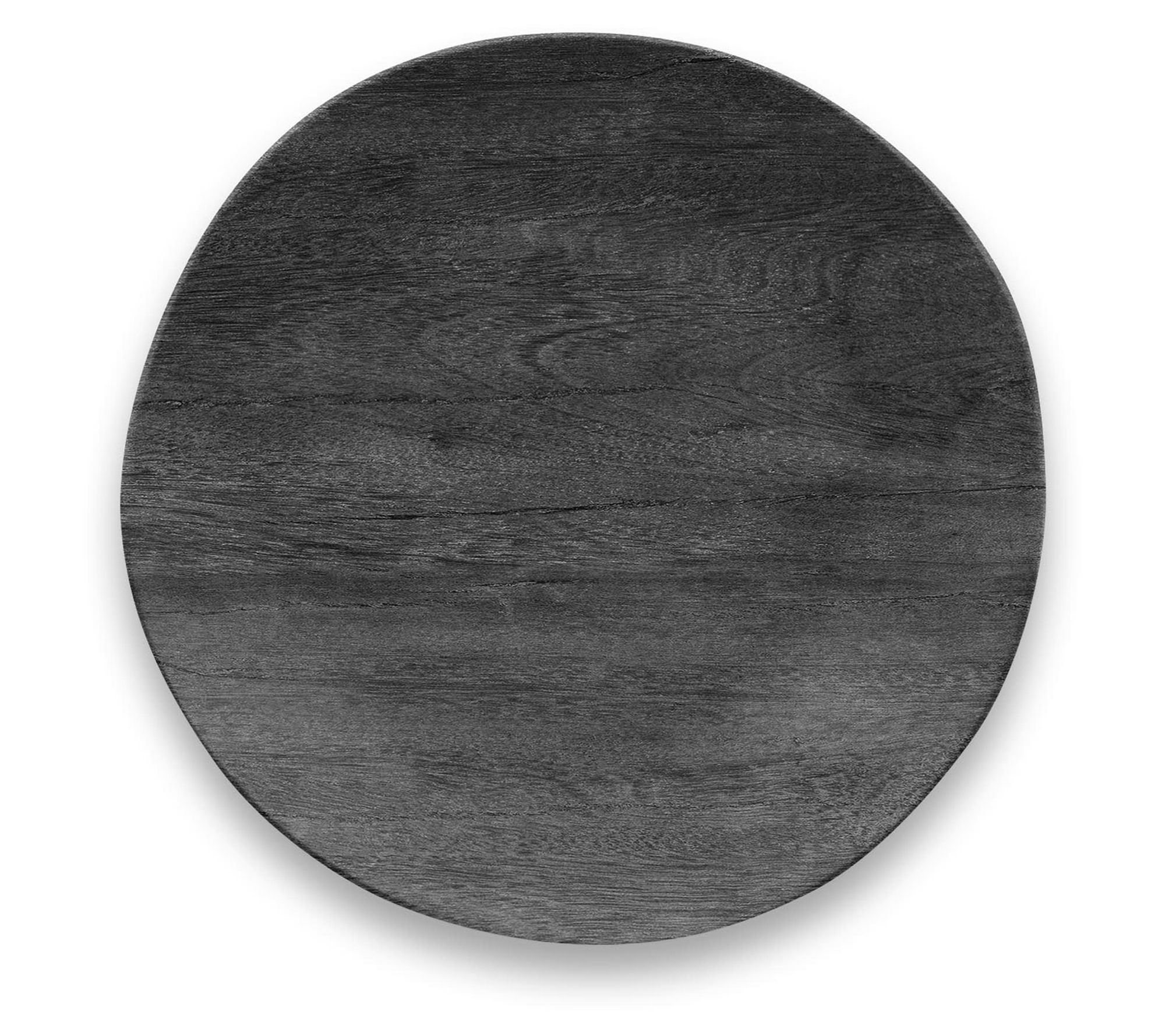 TarHong Faux Blackened Wood 10.5" Dinner Plates