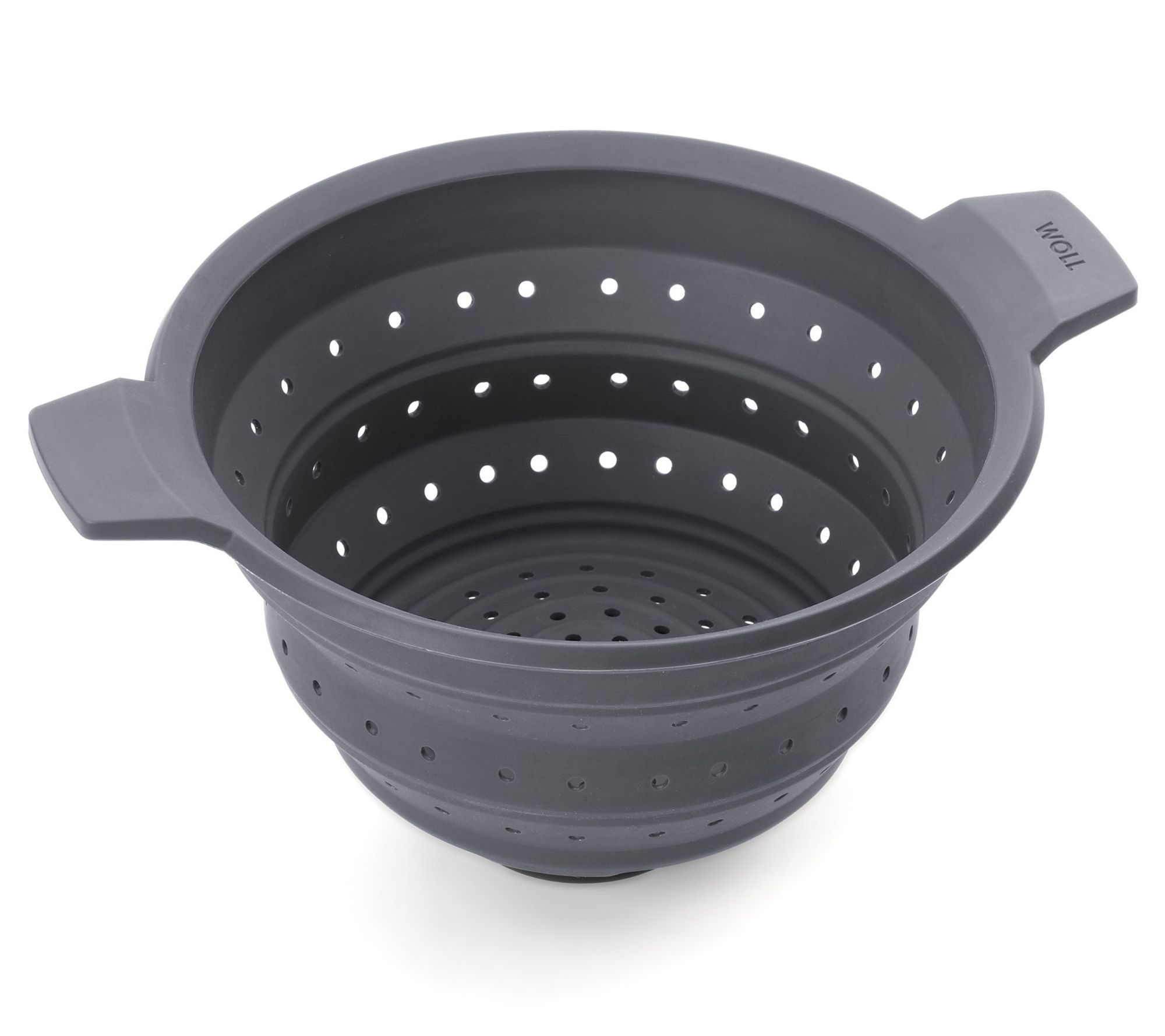 Black Silicone Collapsible Colander & Steamer + Reviews