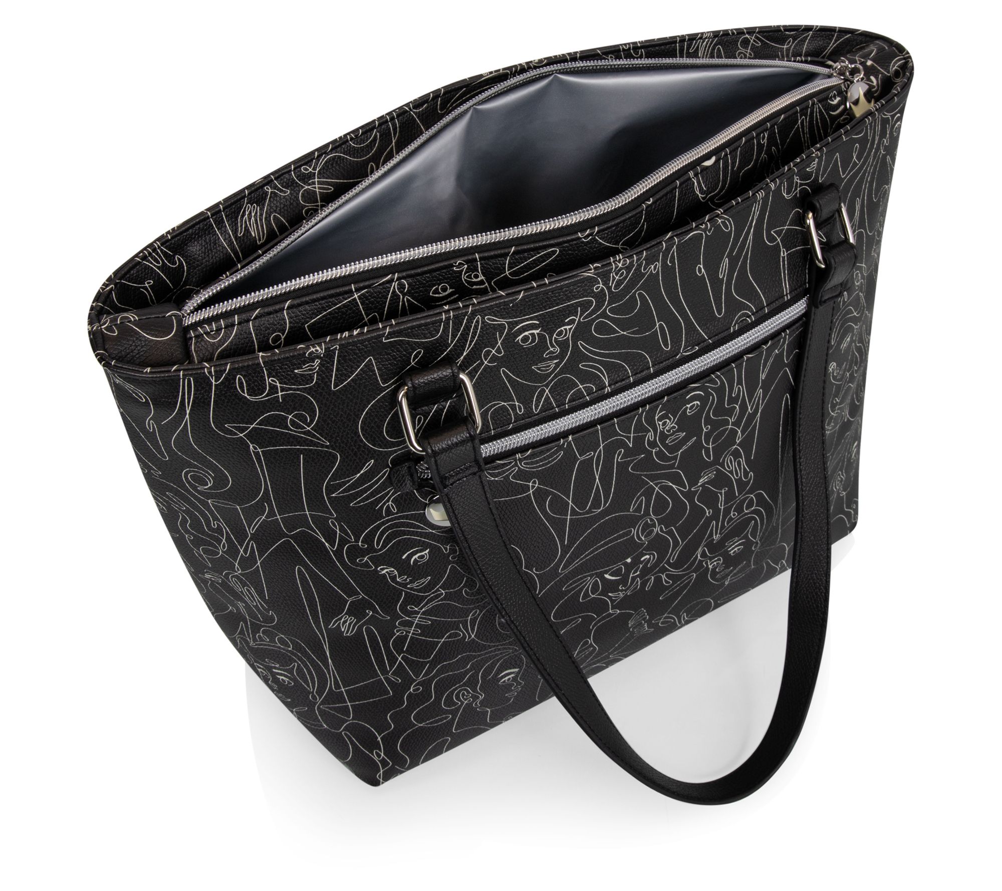 Oniva Uptown Cooler Tote Bag - Black